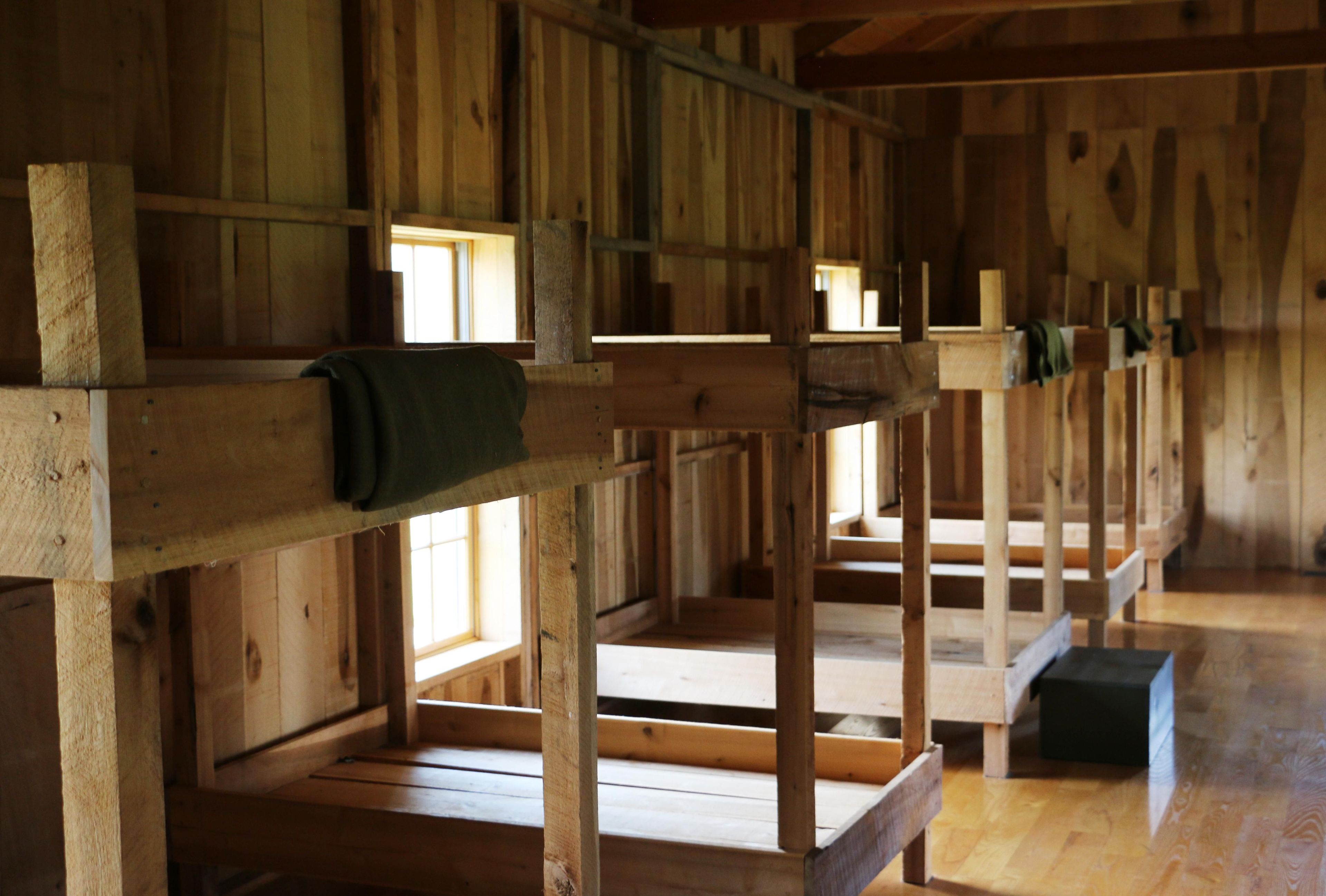 Visit the barracks to imagine life at Camp Nelson during the Civil War.