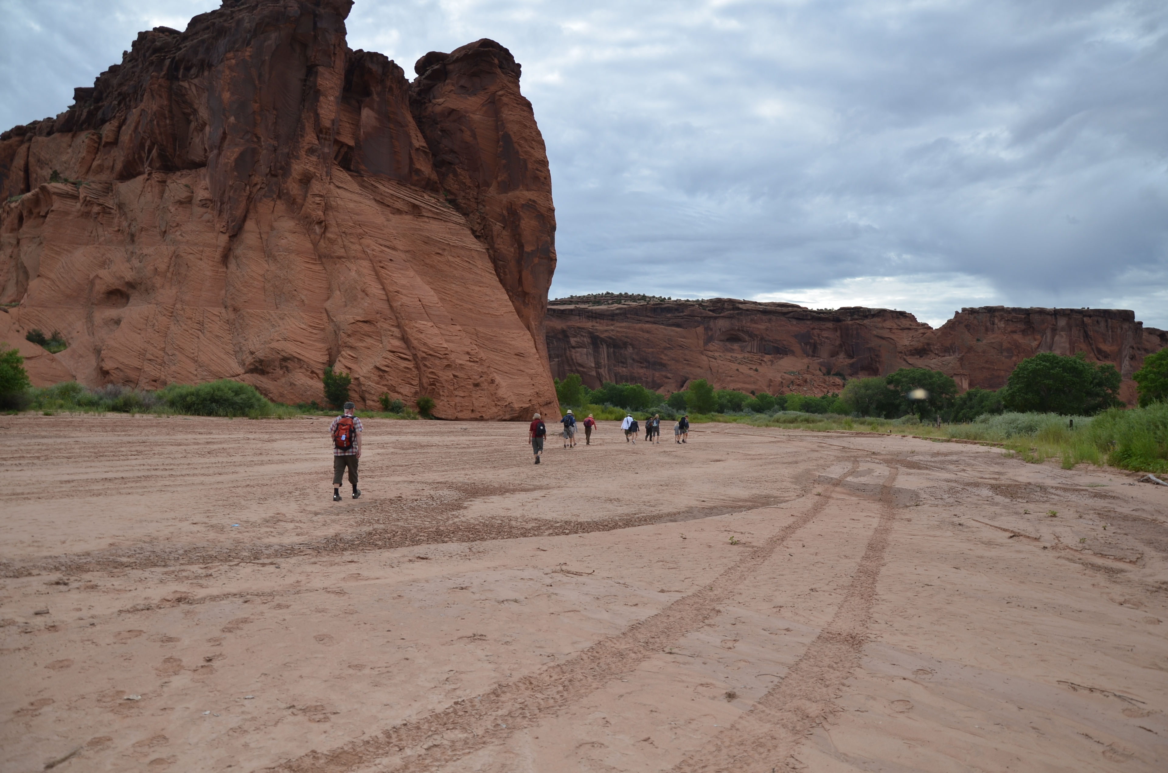 Visitors can enjoy a free ranger led hike into the canyon