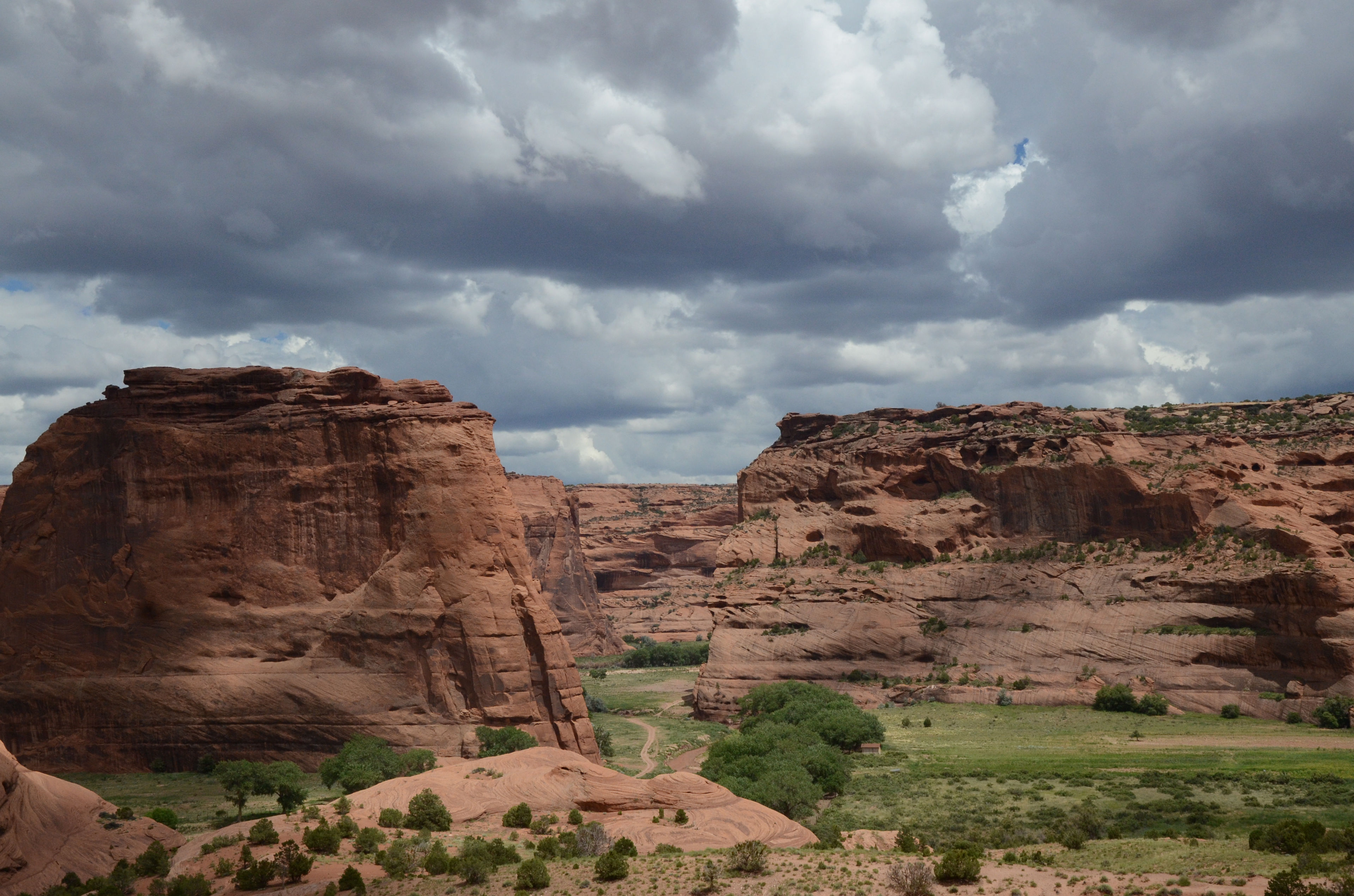 The Navajo people call the canyon Tsegi meaning "within the rocks"