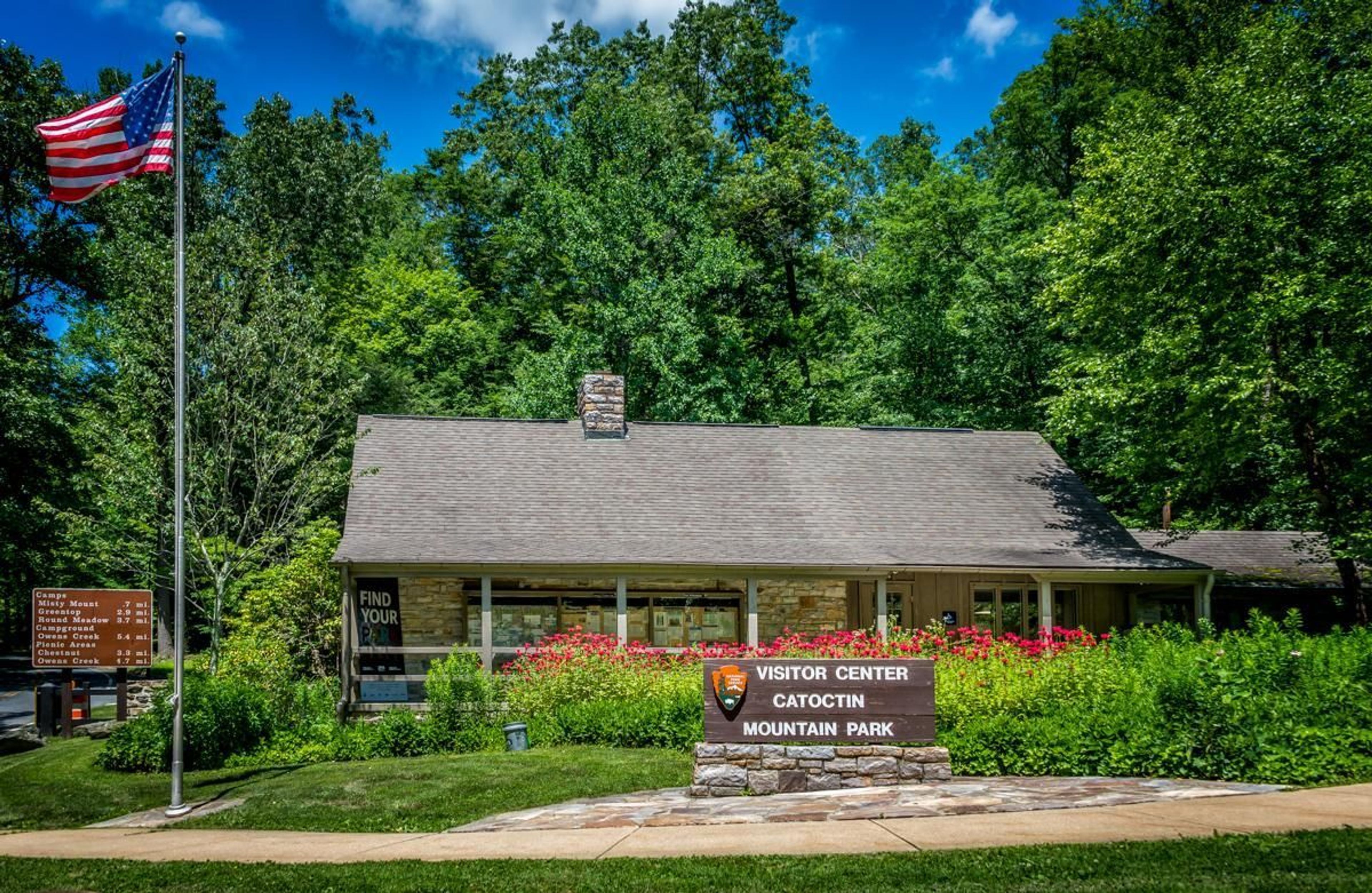 First time visitors should begin their park experience at the visitor center.