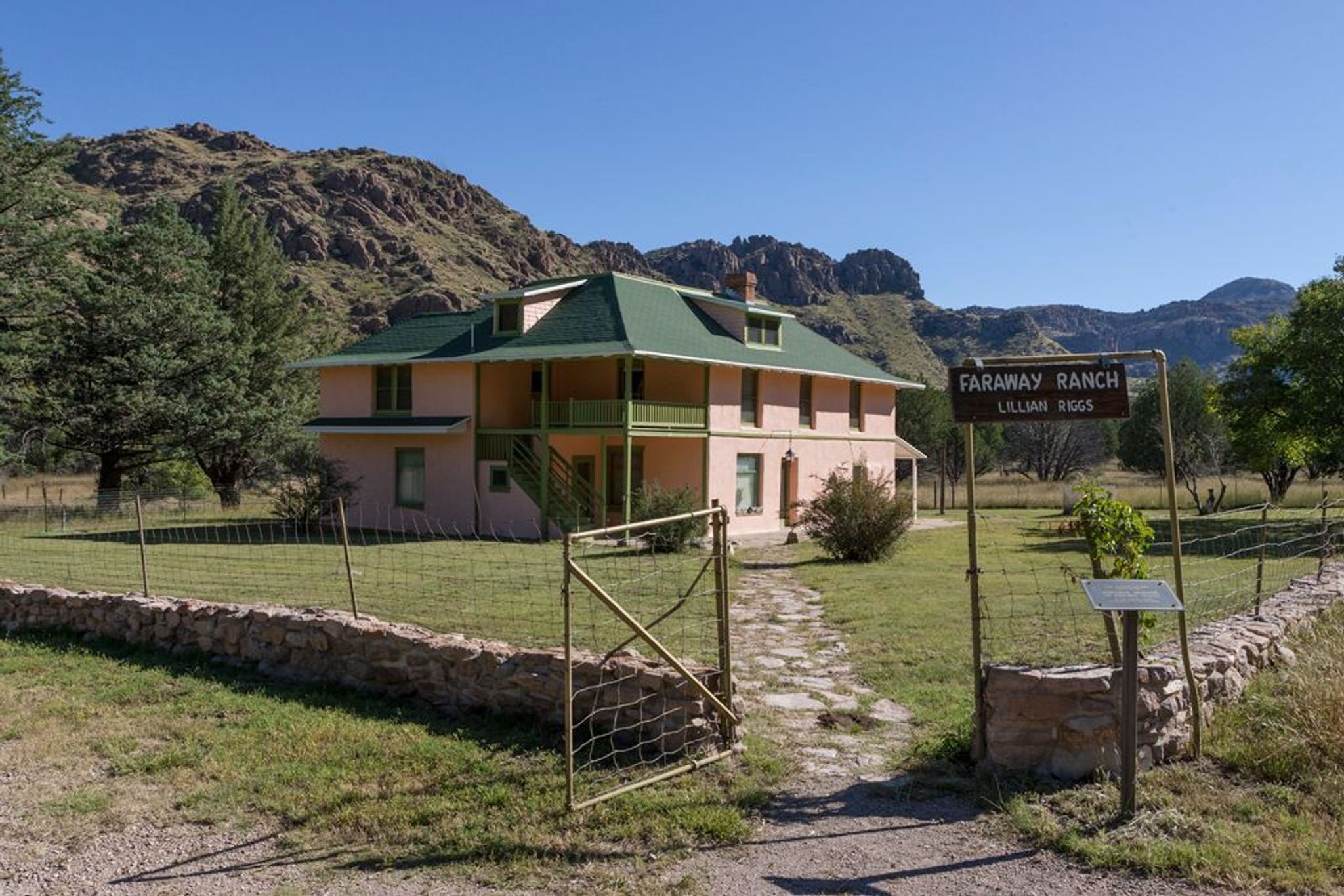 Faraway Ranch preserves the heritage of early European settlers in the Chiricahua Mountains