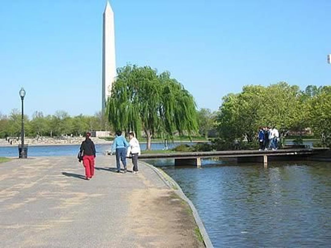 A beautiful day in Constitution Gardens