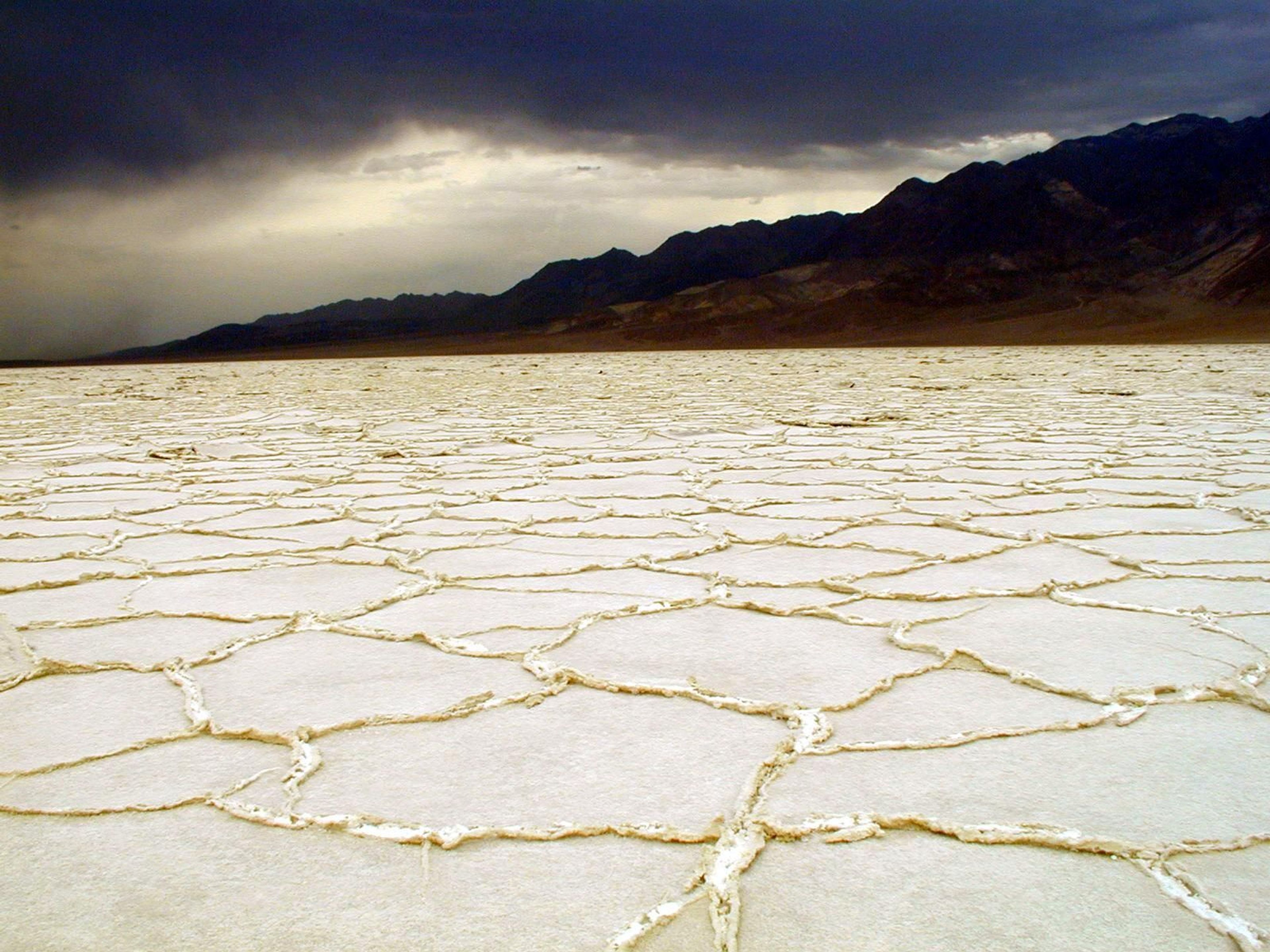 Badwater Basin is the lowest point in North America at -282 feet.