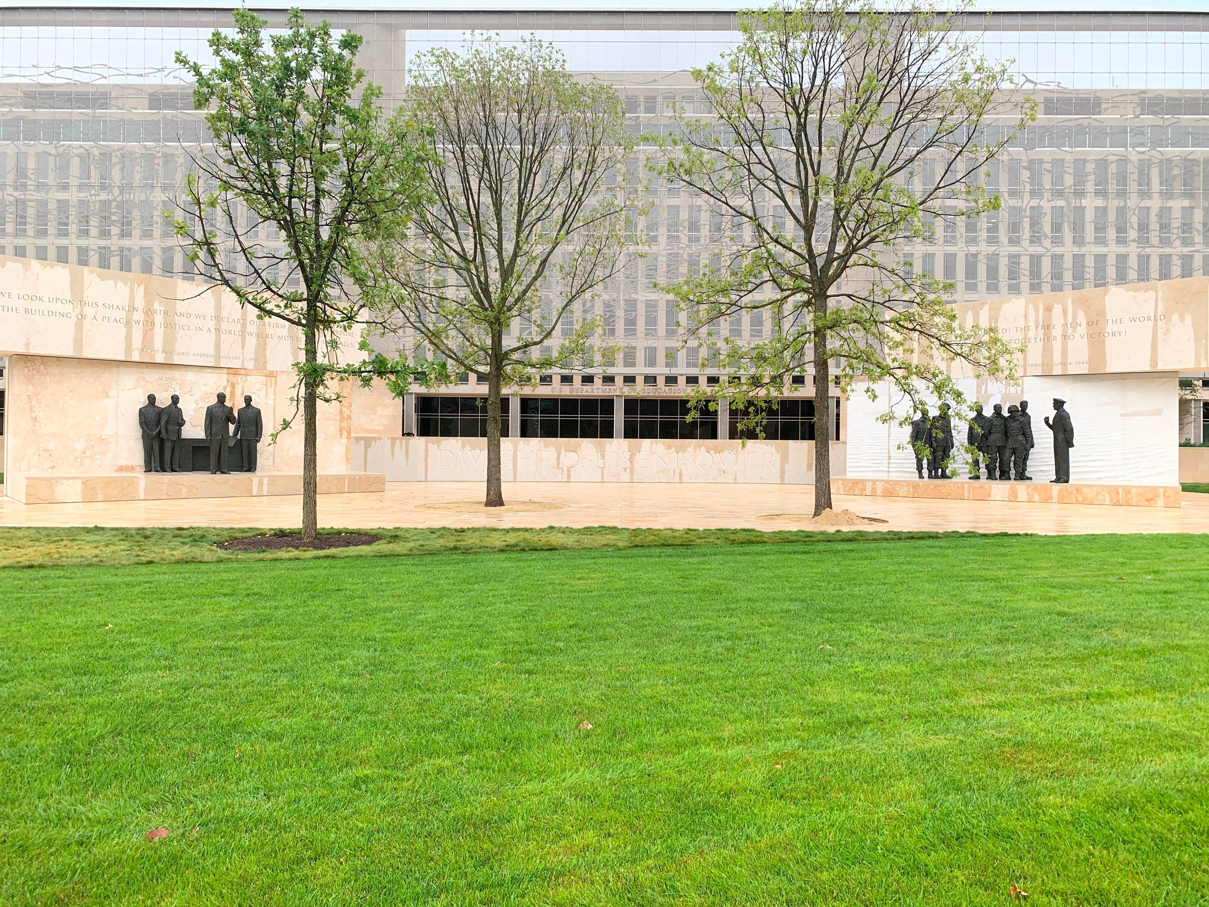 Dwight D. Eisenhower Memorial Wide shot