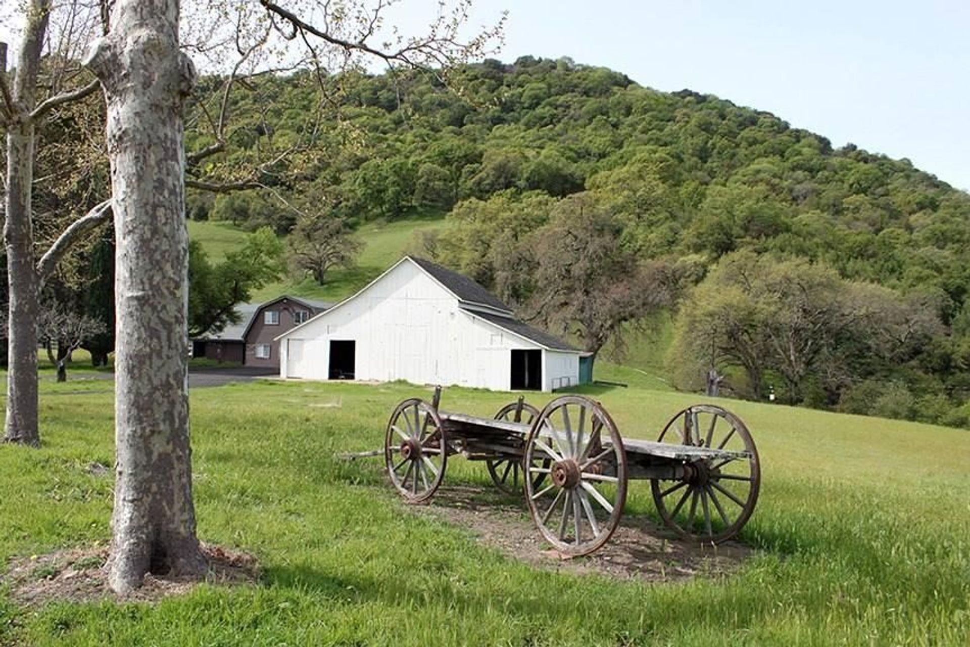 The "Old Barn", a part of the Eugene O'Neill National Historic Site