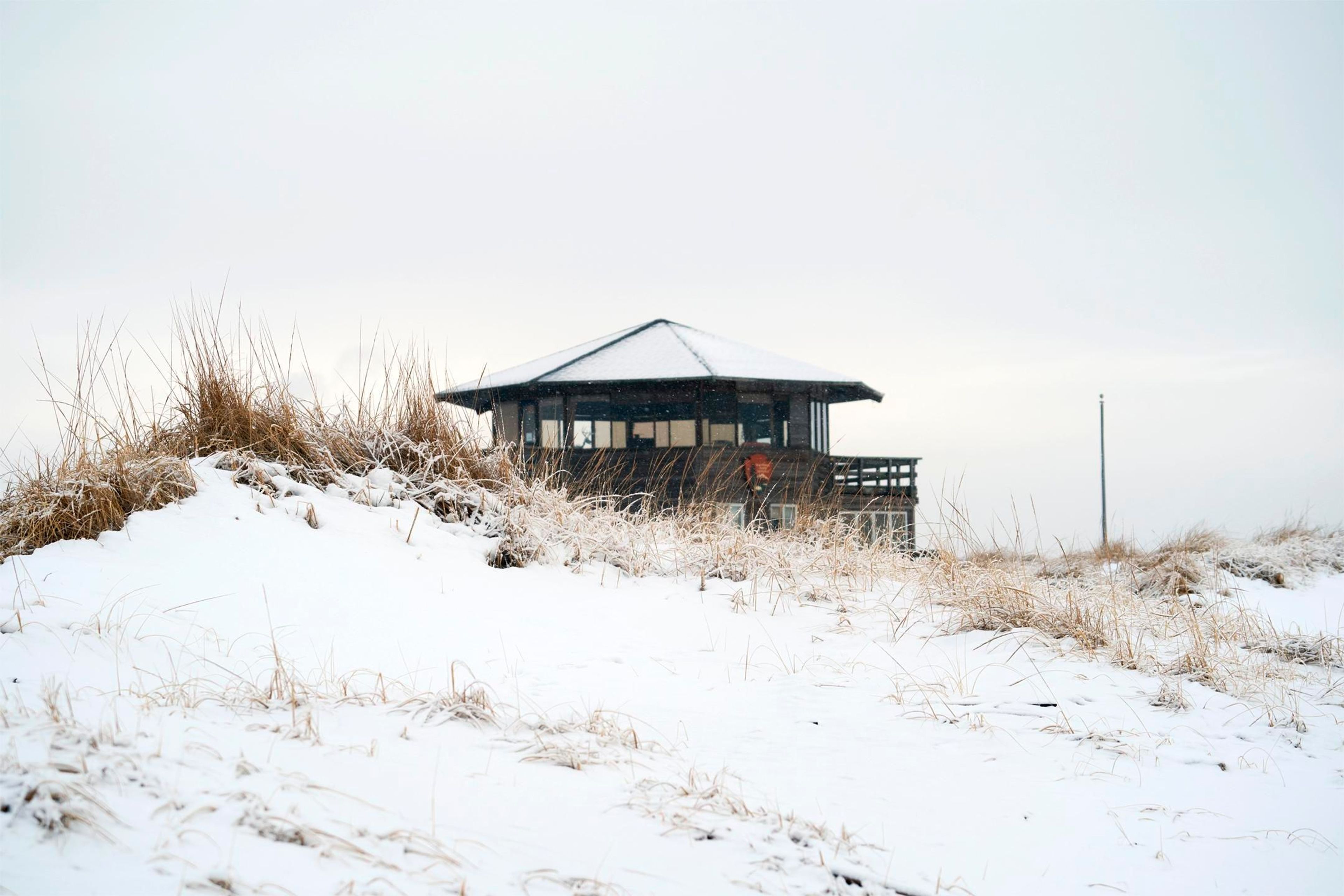 The Wilderness Visitor Center welcomes visitors to the Otis Pike High Dune Wilderness on the east end of Fire Island.