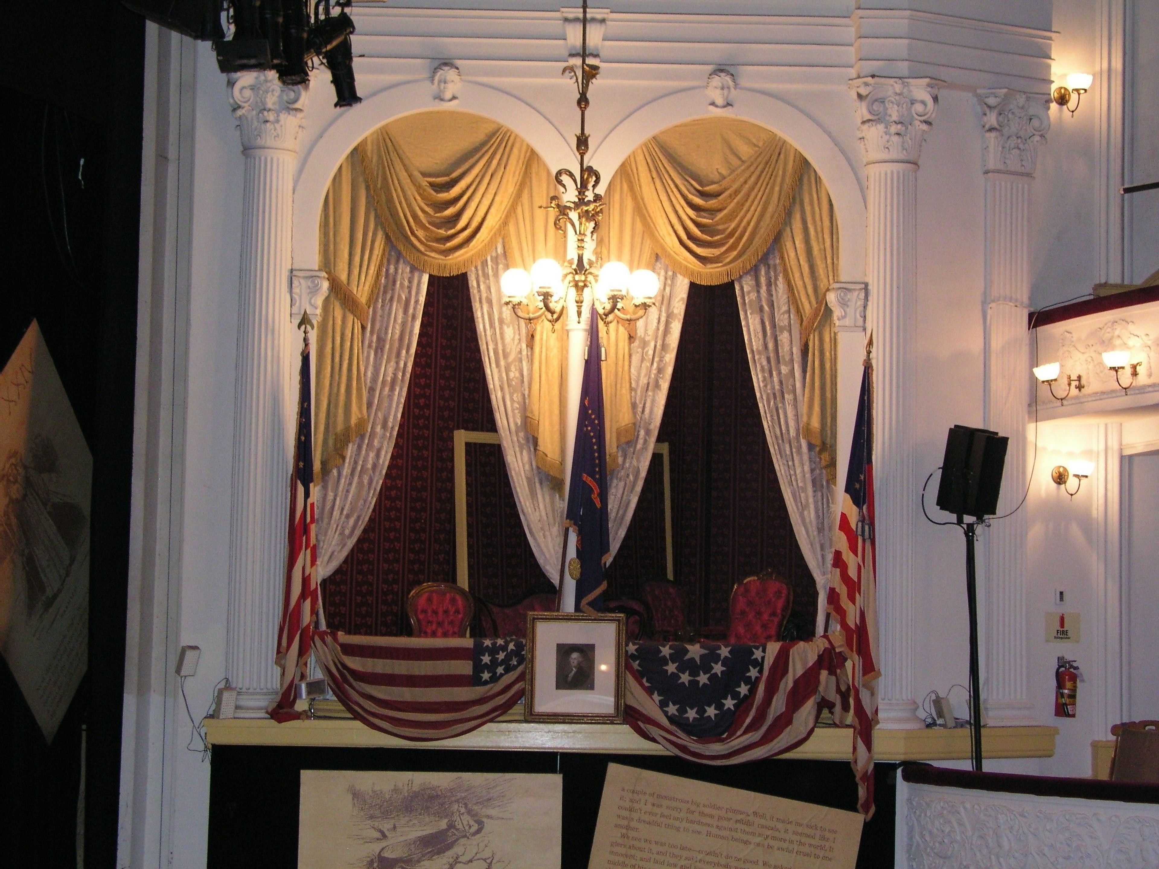 Where President Lincoln was shot