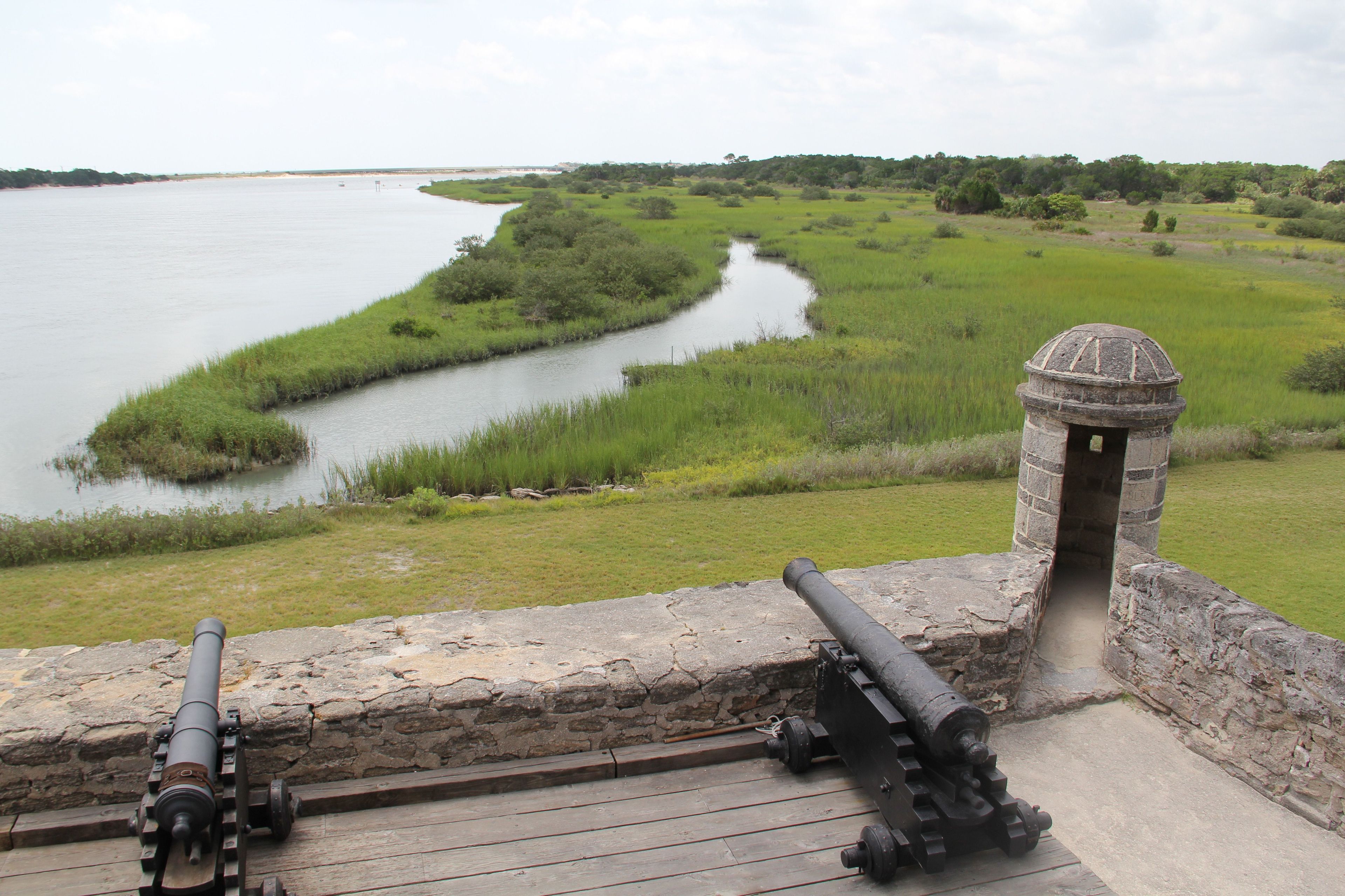 Fort Matanzas protected the southern river approach to Saint Augustine.