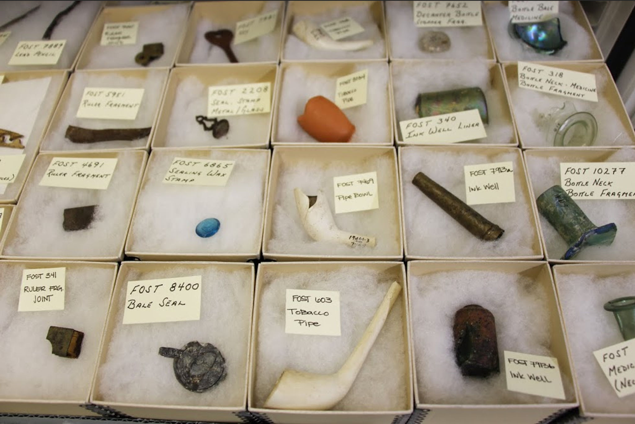 Learn more about the objects in the park's museum collection.