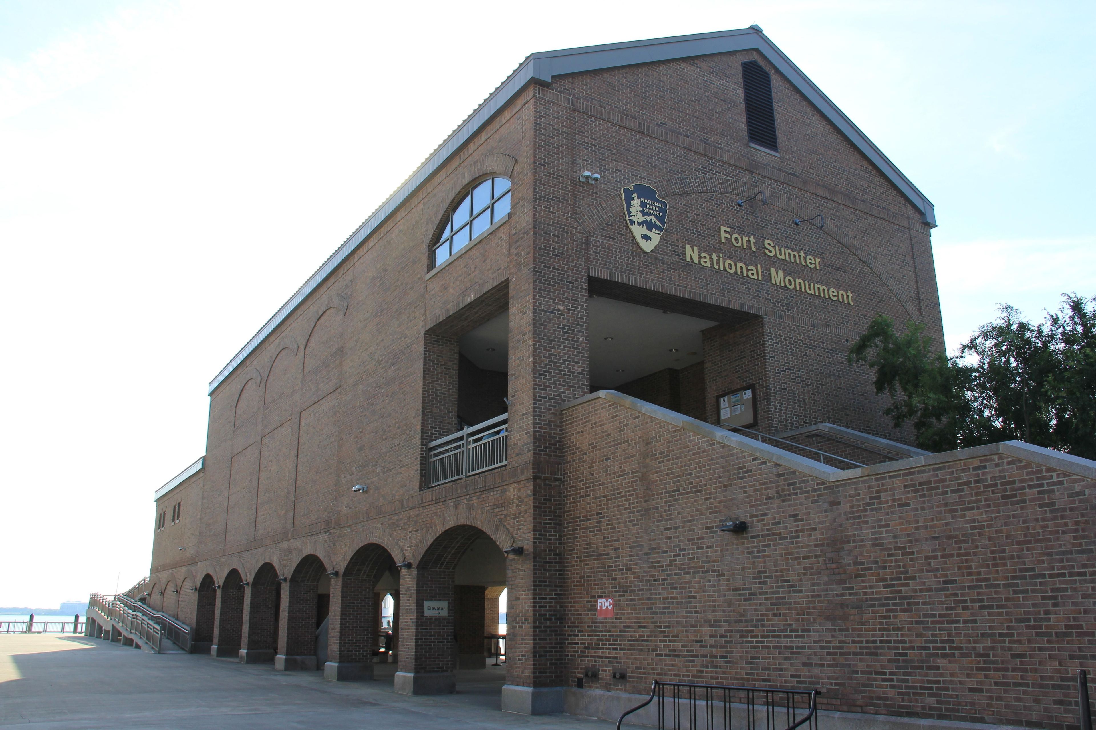 The Fort Sumter Visitor Education Center is the primary departure point for the ferries to Fort Sumter.