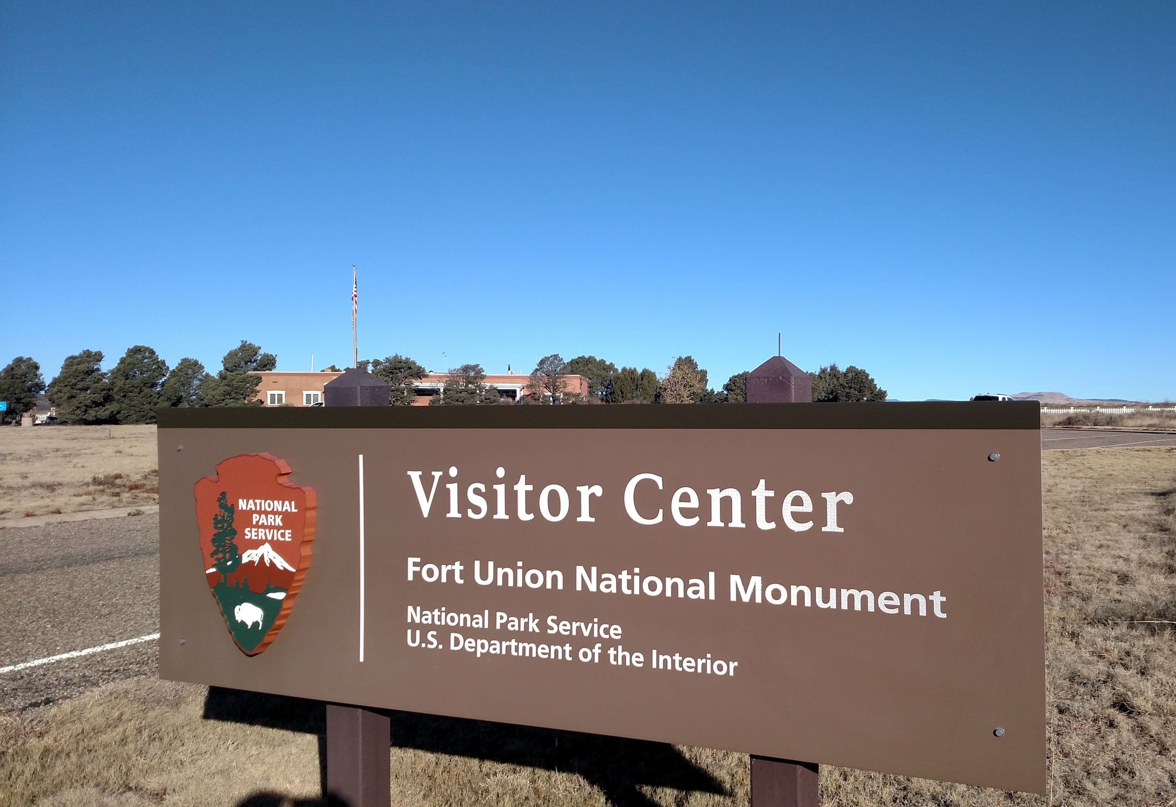 Completed in 1960, the Visitor Center at Fort Union was one of the first built during the "MIssion 66" program for the National Park Service. It was designed by the internationally known architect Cecil Doty.