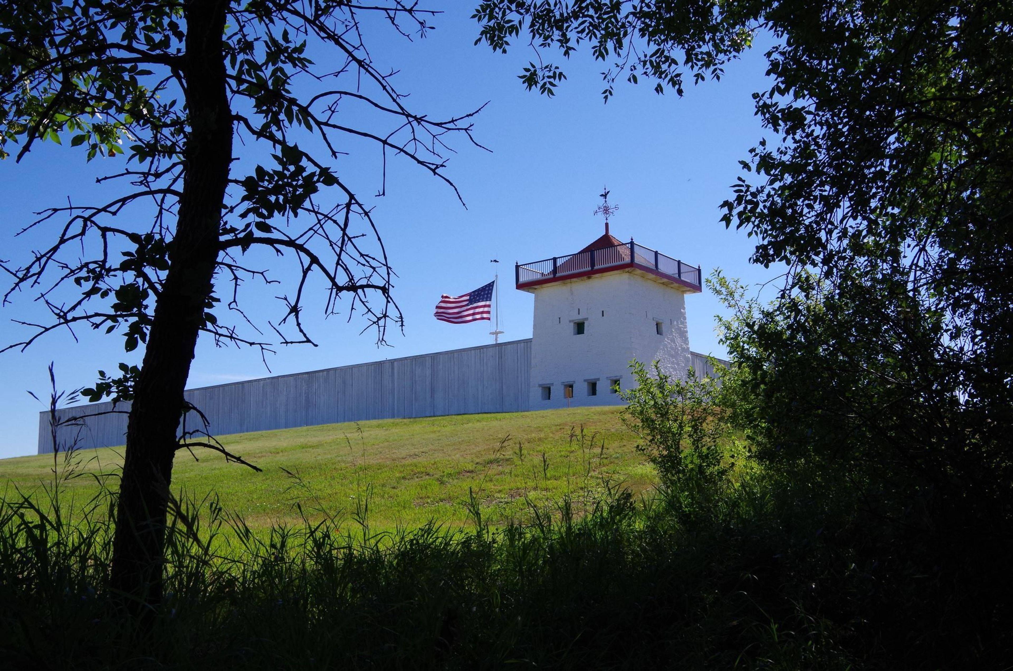 Viewing Fort Union Trading Post from the Missouri River bottoms one can imagine how grandiose the site would appear to weary steamboat travelers.