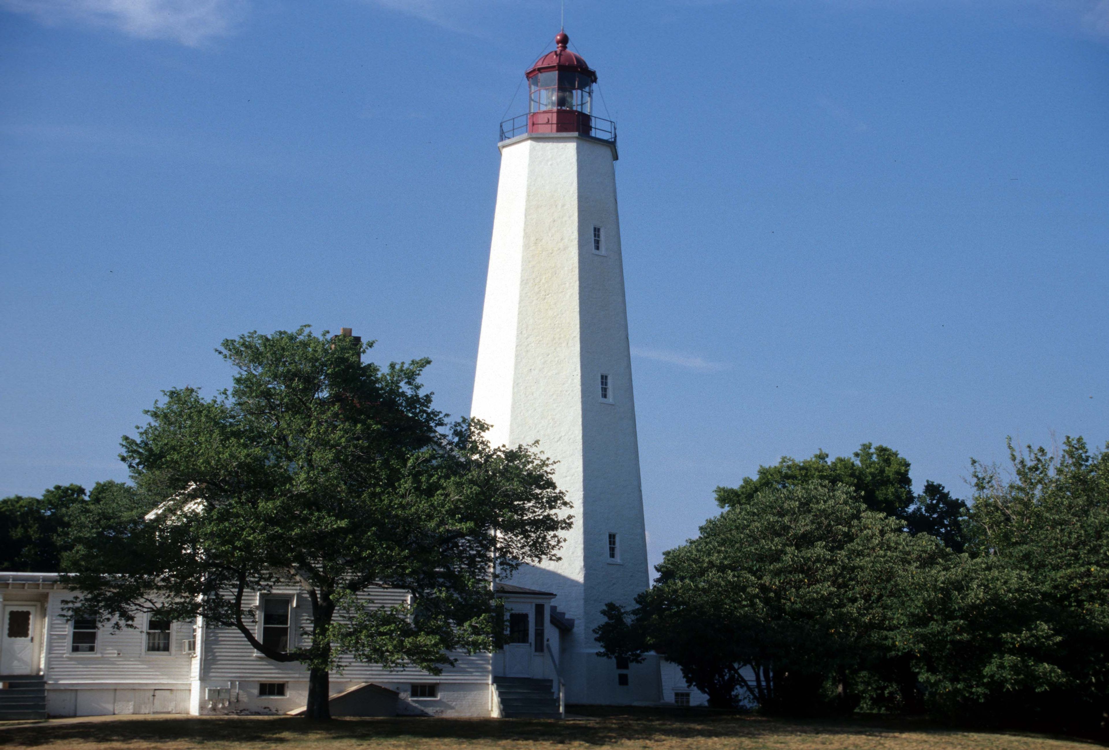 The Sandy Hook Lighthouse is the oldest continuously operating lighthouse in the United States.