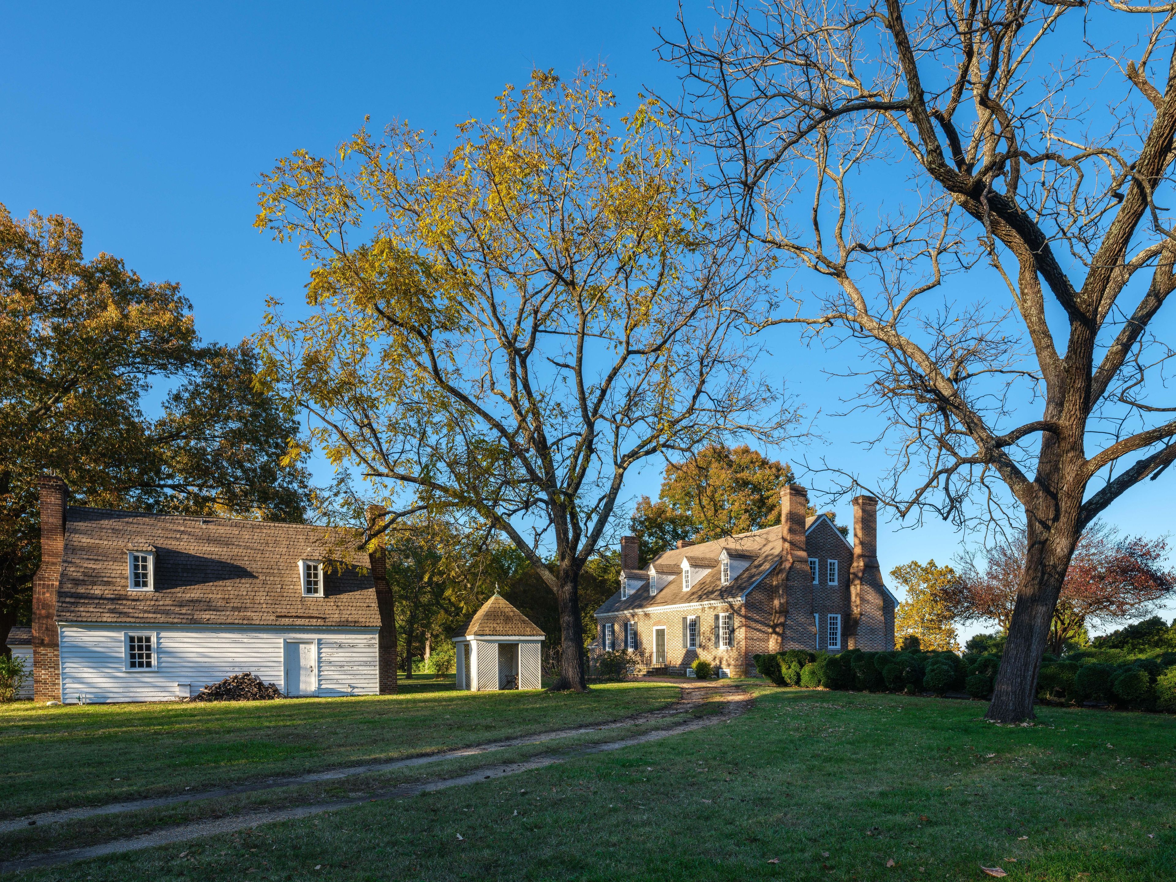 Historic Area landscape of the Memorial House and Colonial Kitchen