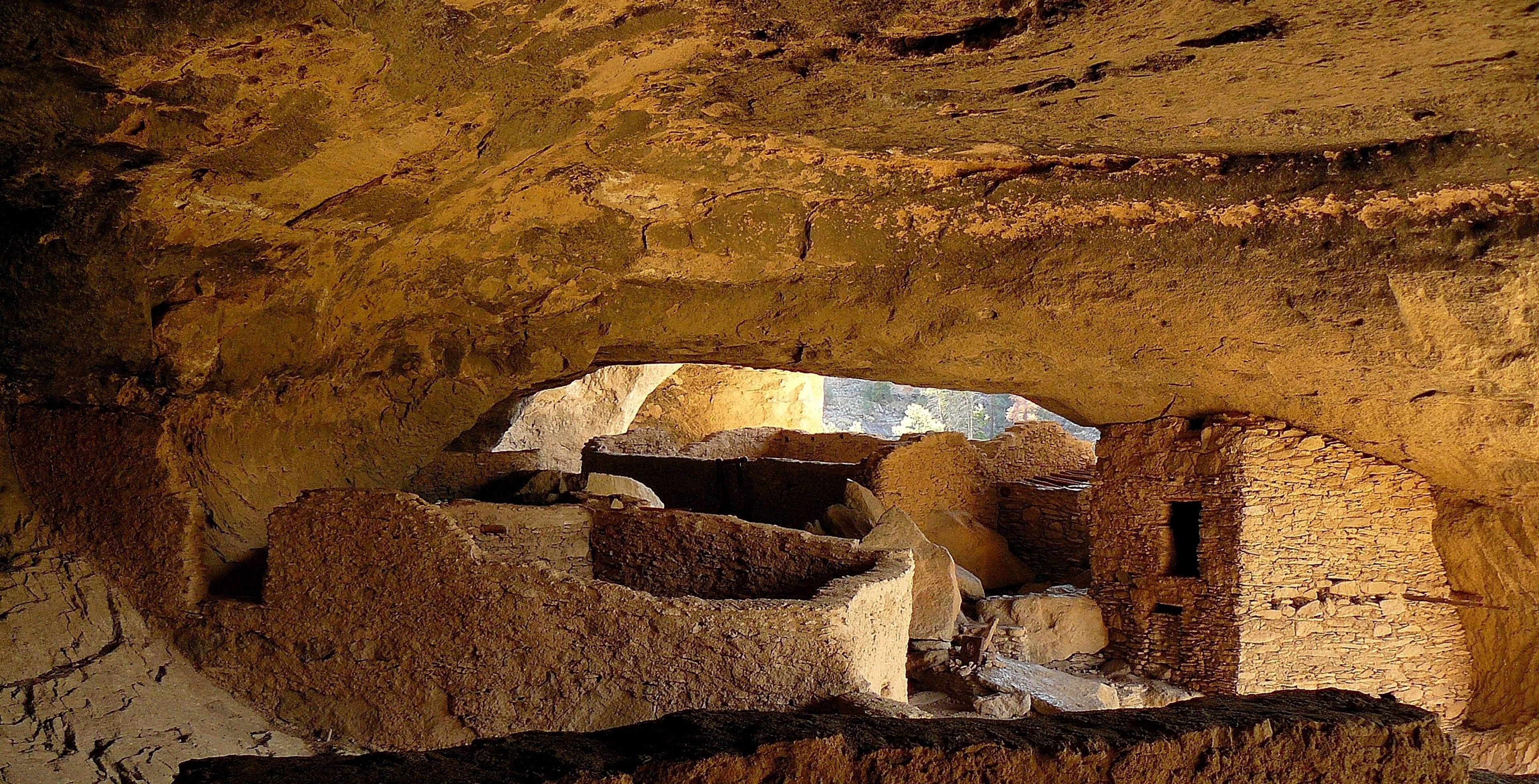 Tularosa Phase Mogollon people made these caves their home in the late 1200's.