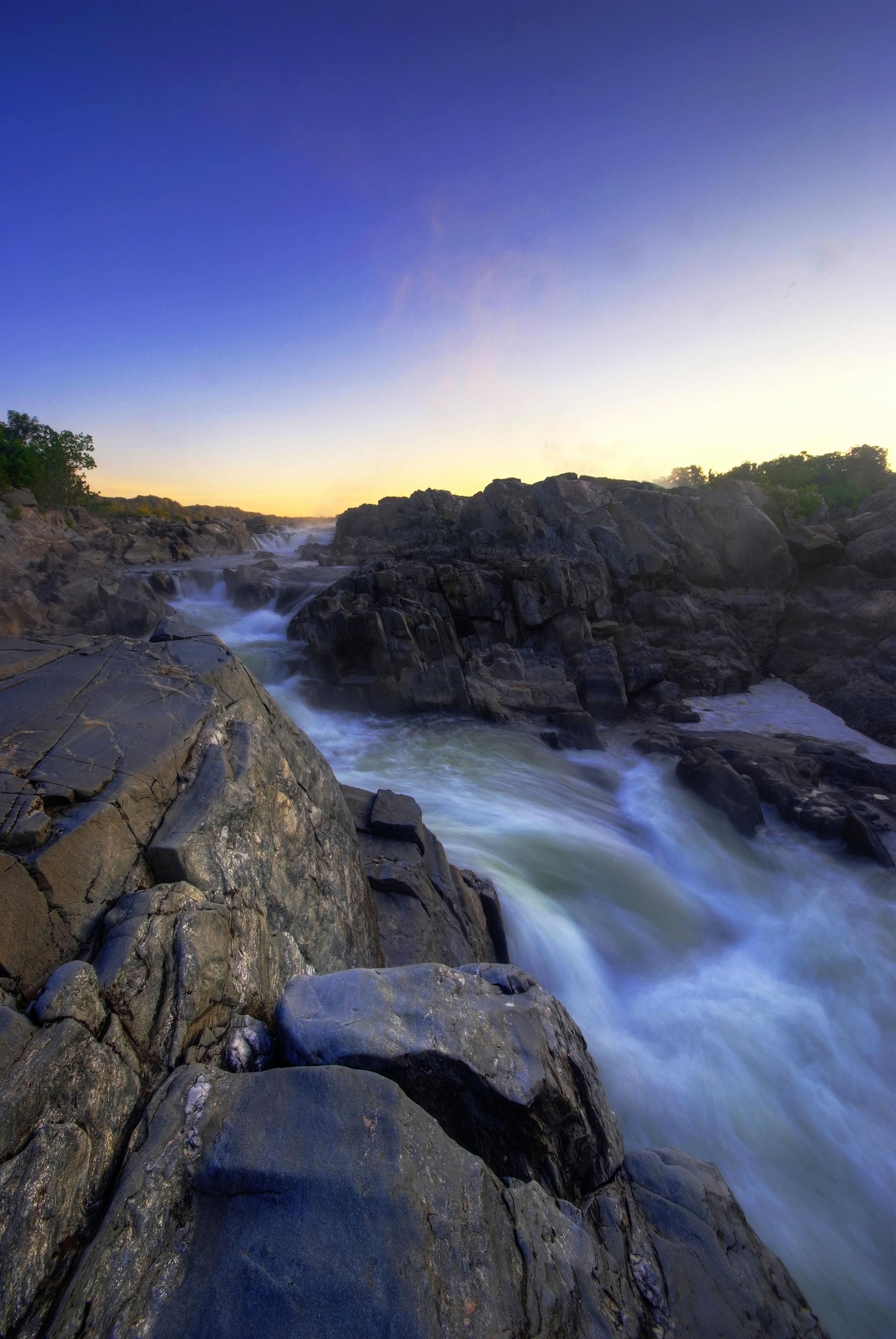 Great Falls in the Evening