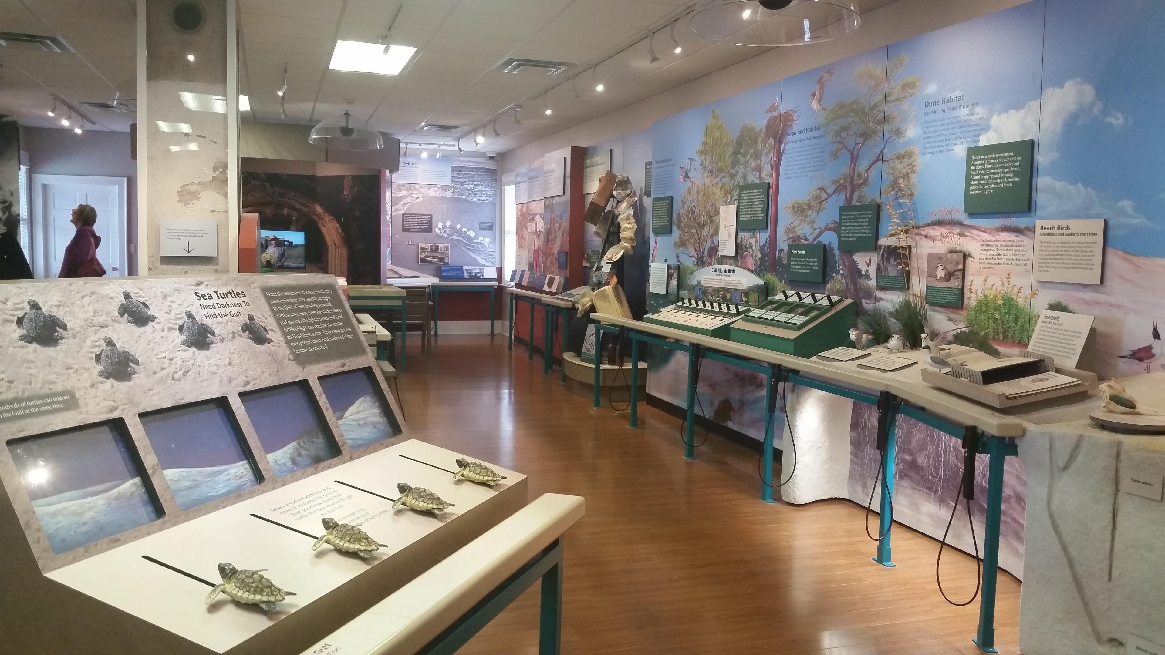 Visit the Fort Pickens Museum and learn more about the national seashore's awesome stories and resources.