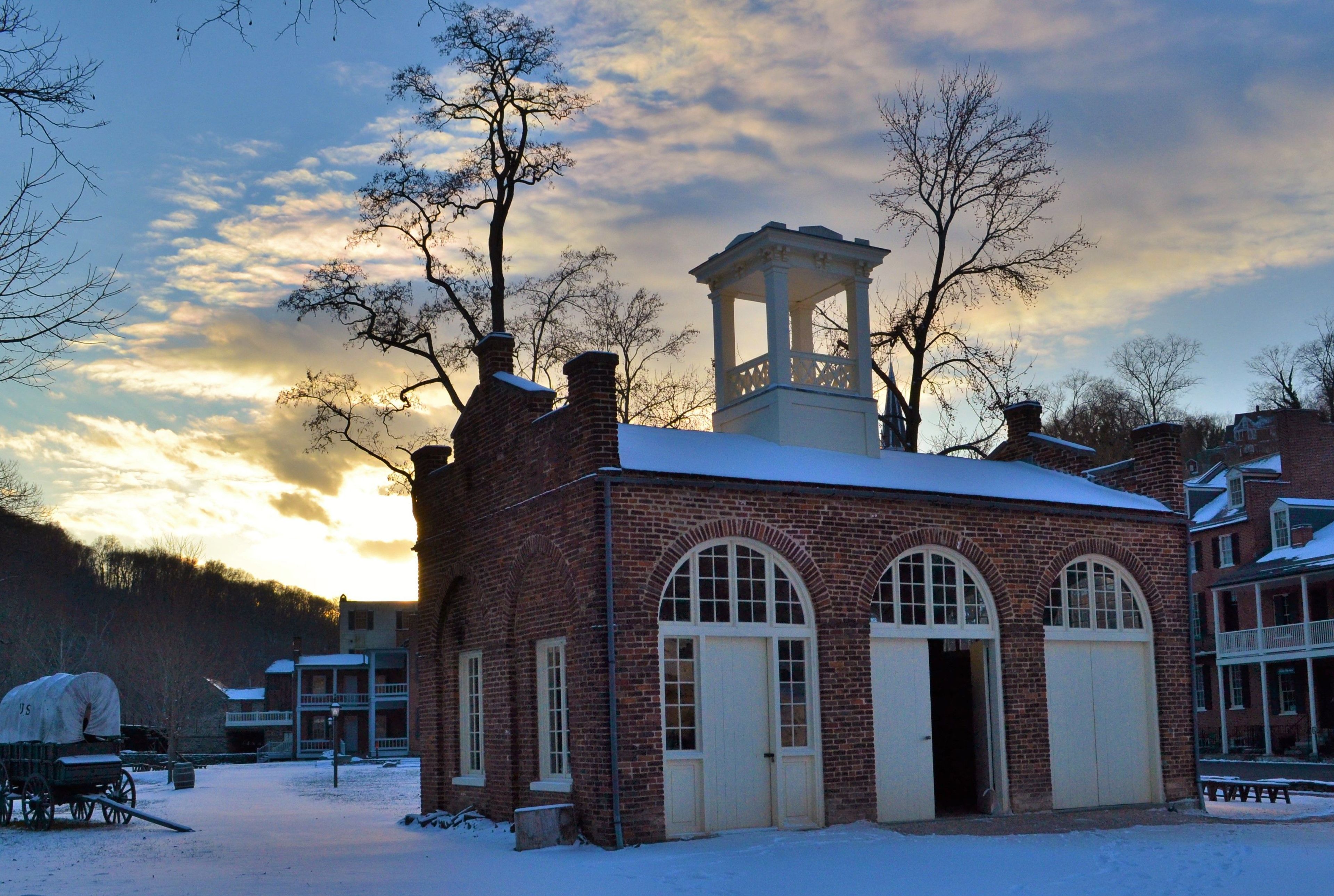 John Brown's Fort in Winter