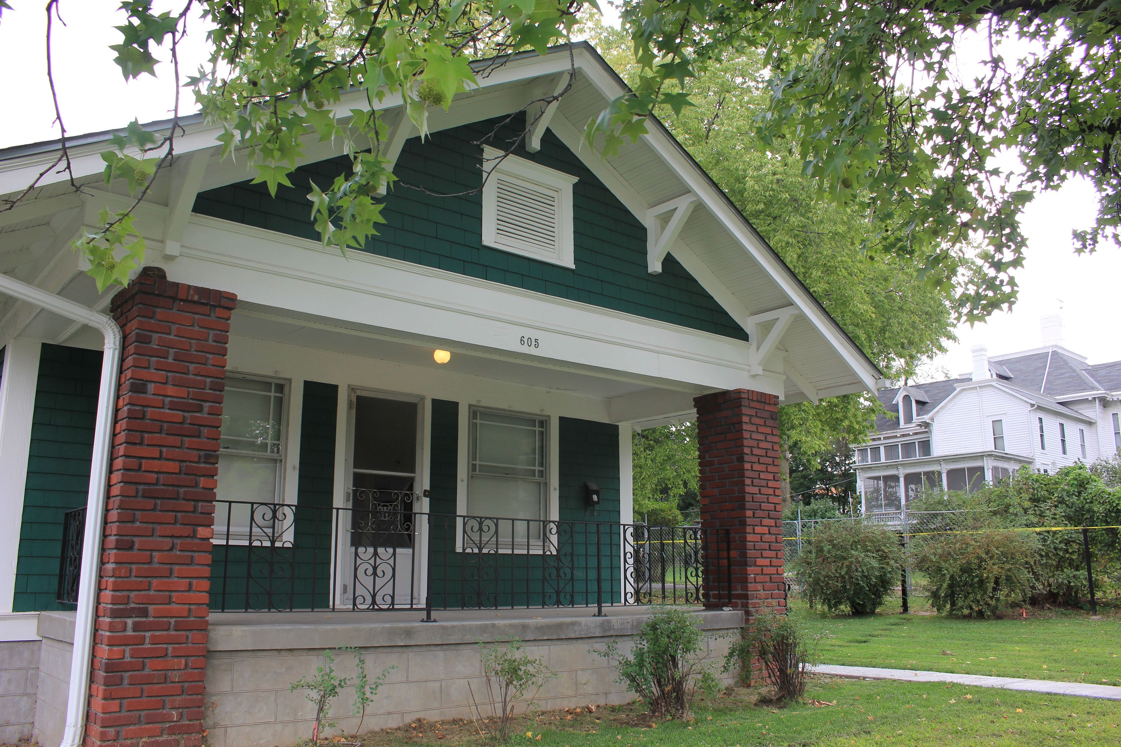 Bess Truman's brother, George, and his wife, May, lived right behind the Truman home.