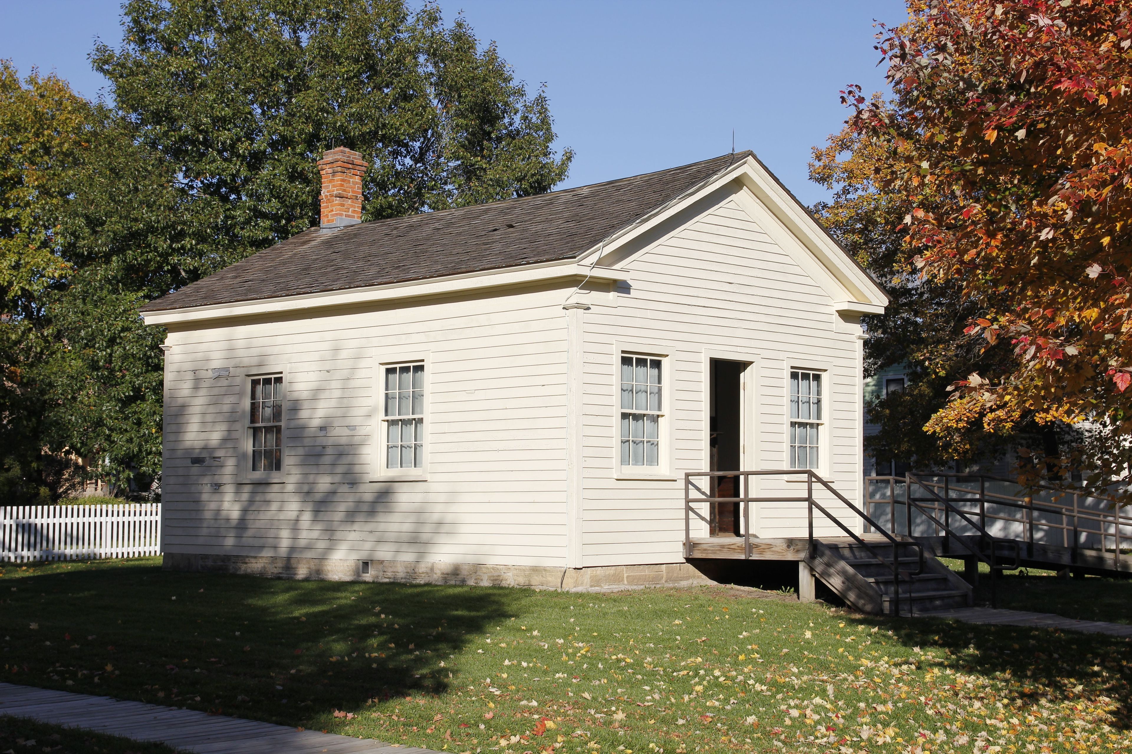 Many rural Midwestern towns like West Branch placed a high value on education.