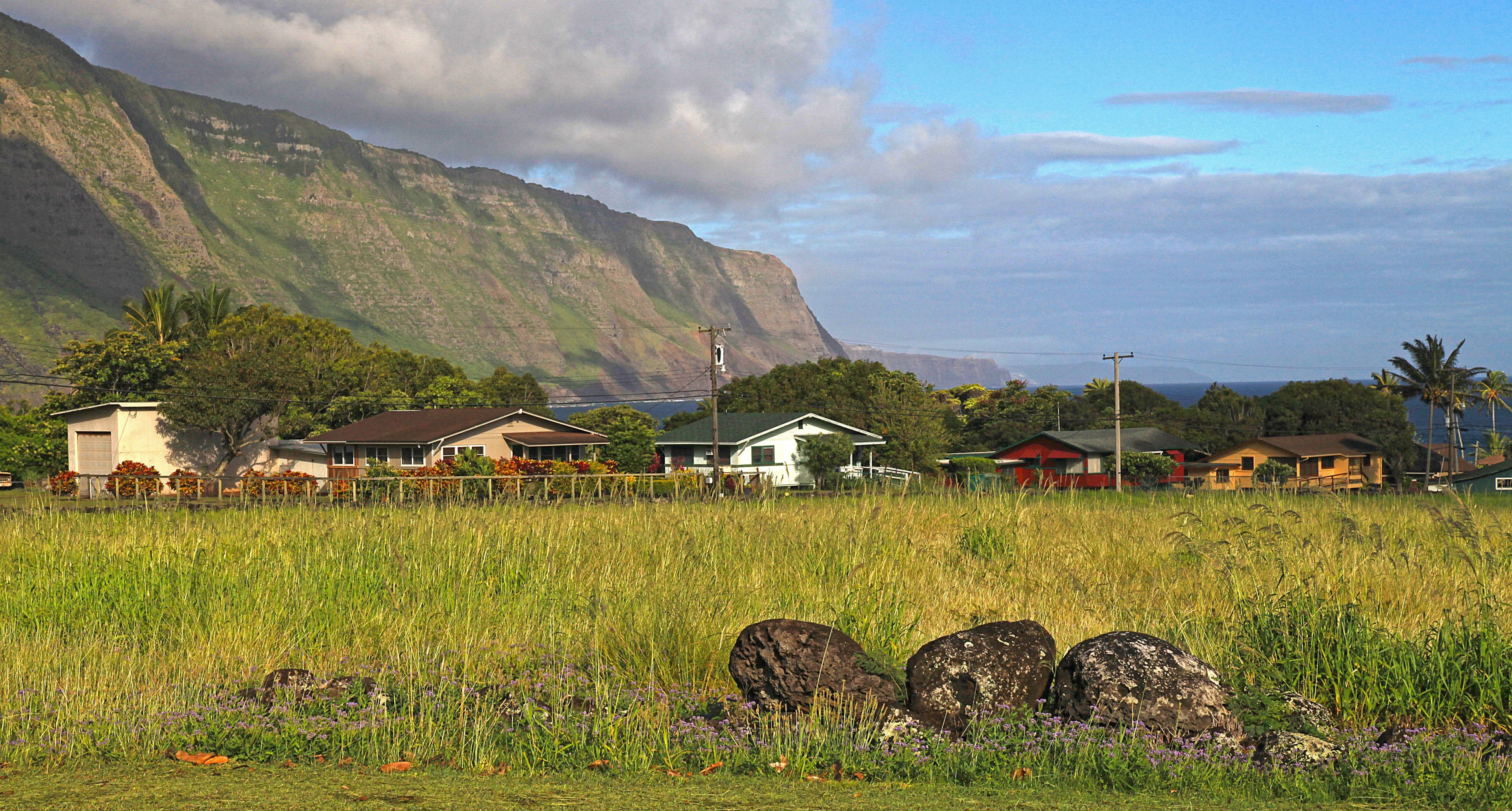 Patients lived in a combination of group homes and single family residences at Kalaupapa.