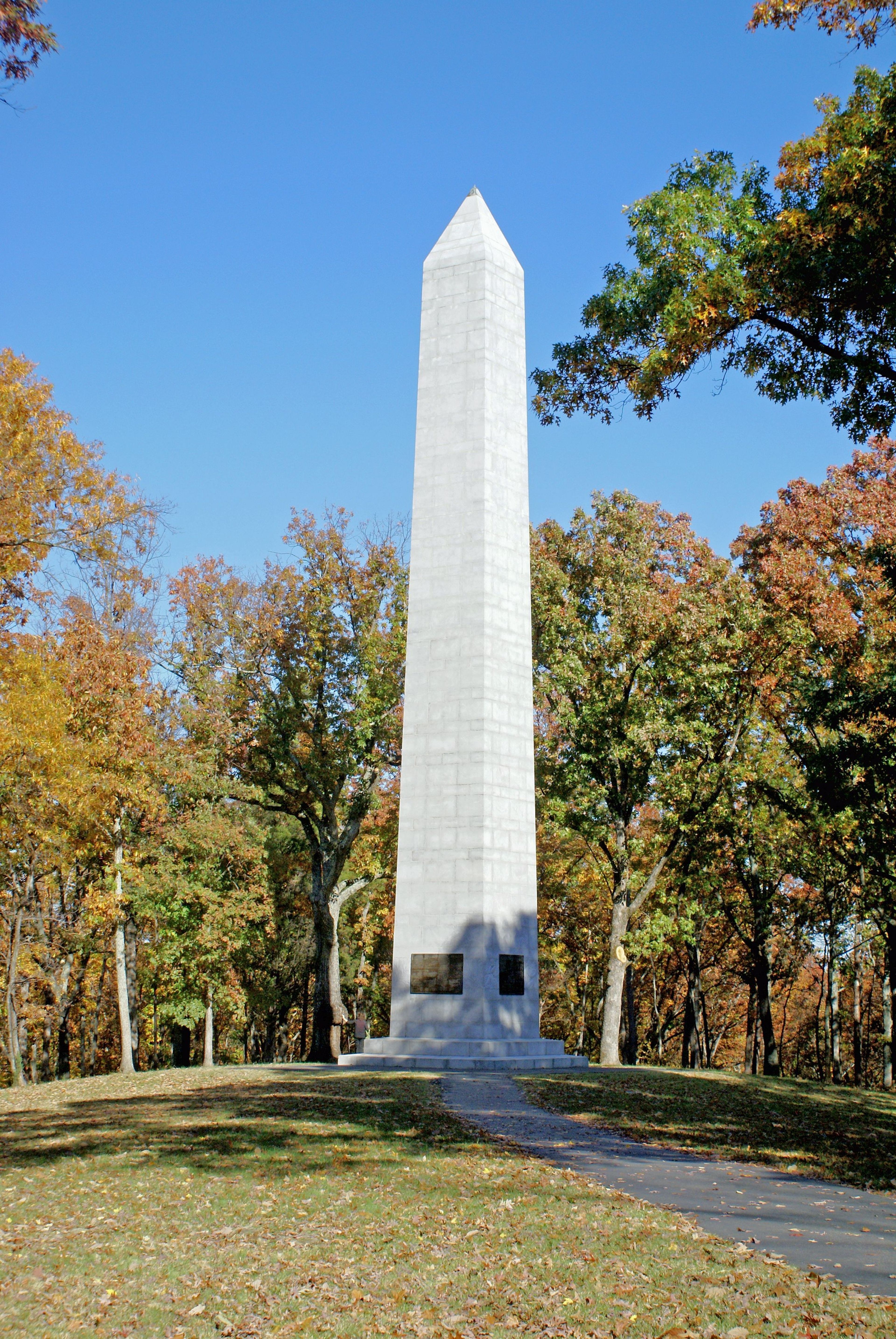 US Monument in the Fall