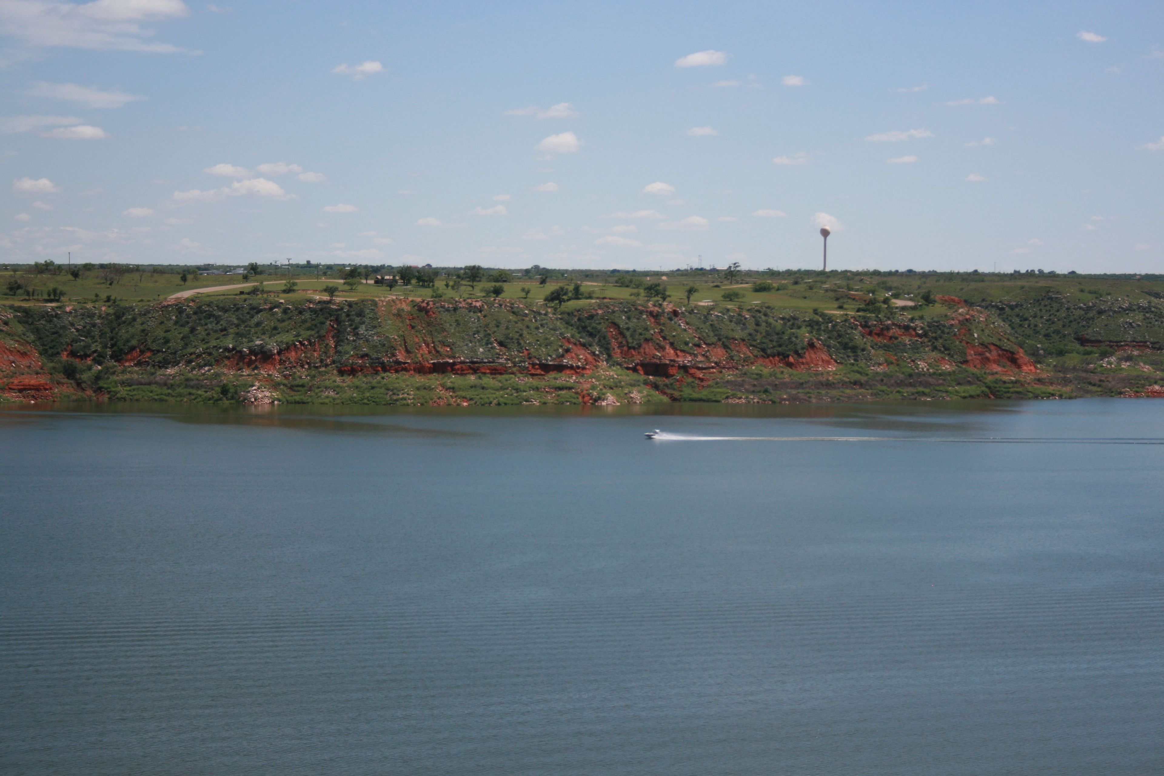 Boating at Lake Meredith