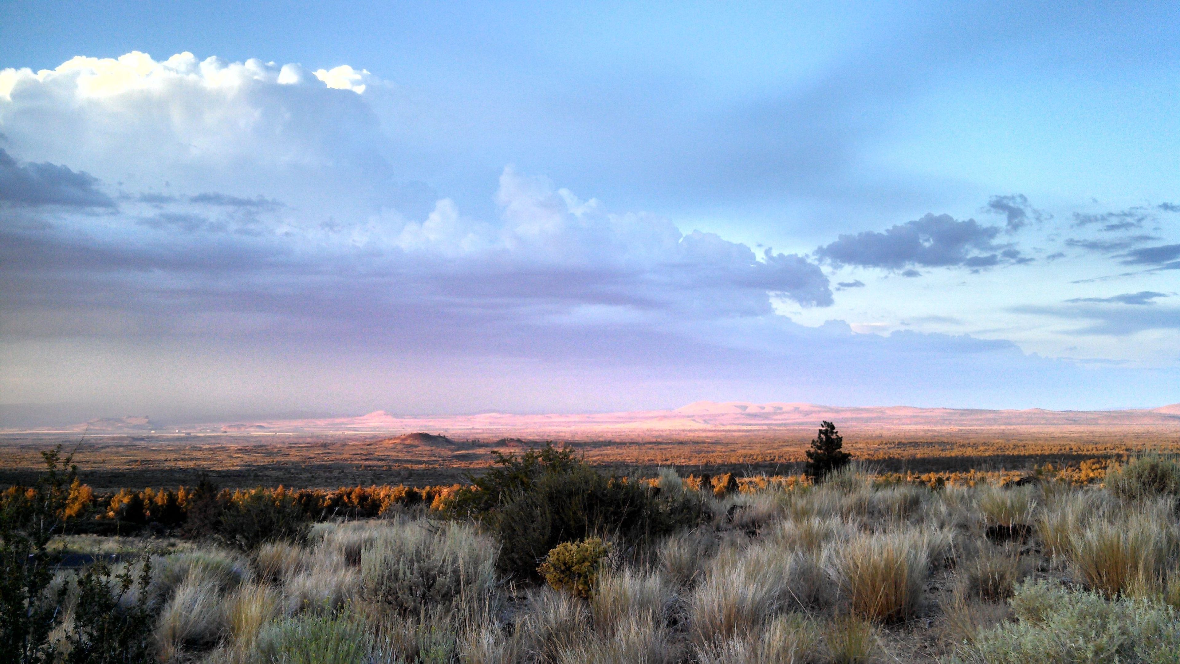 Sunset at Lava Beds