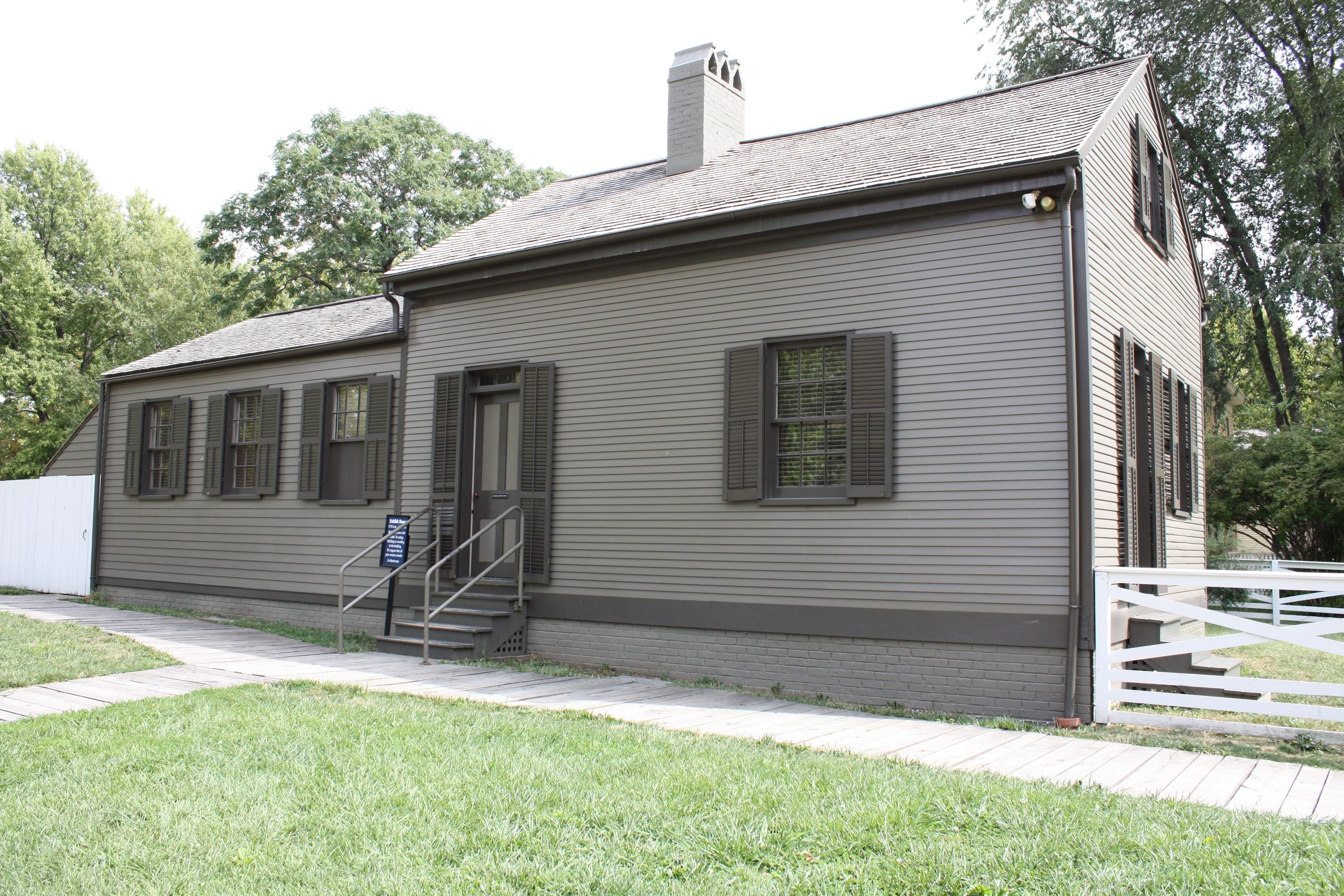 Exhibits in the Arnold House explore historic preservation of the neighborhood