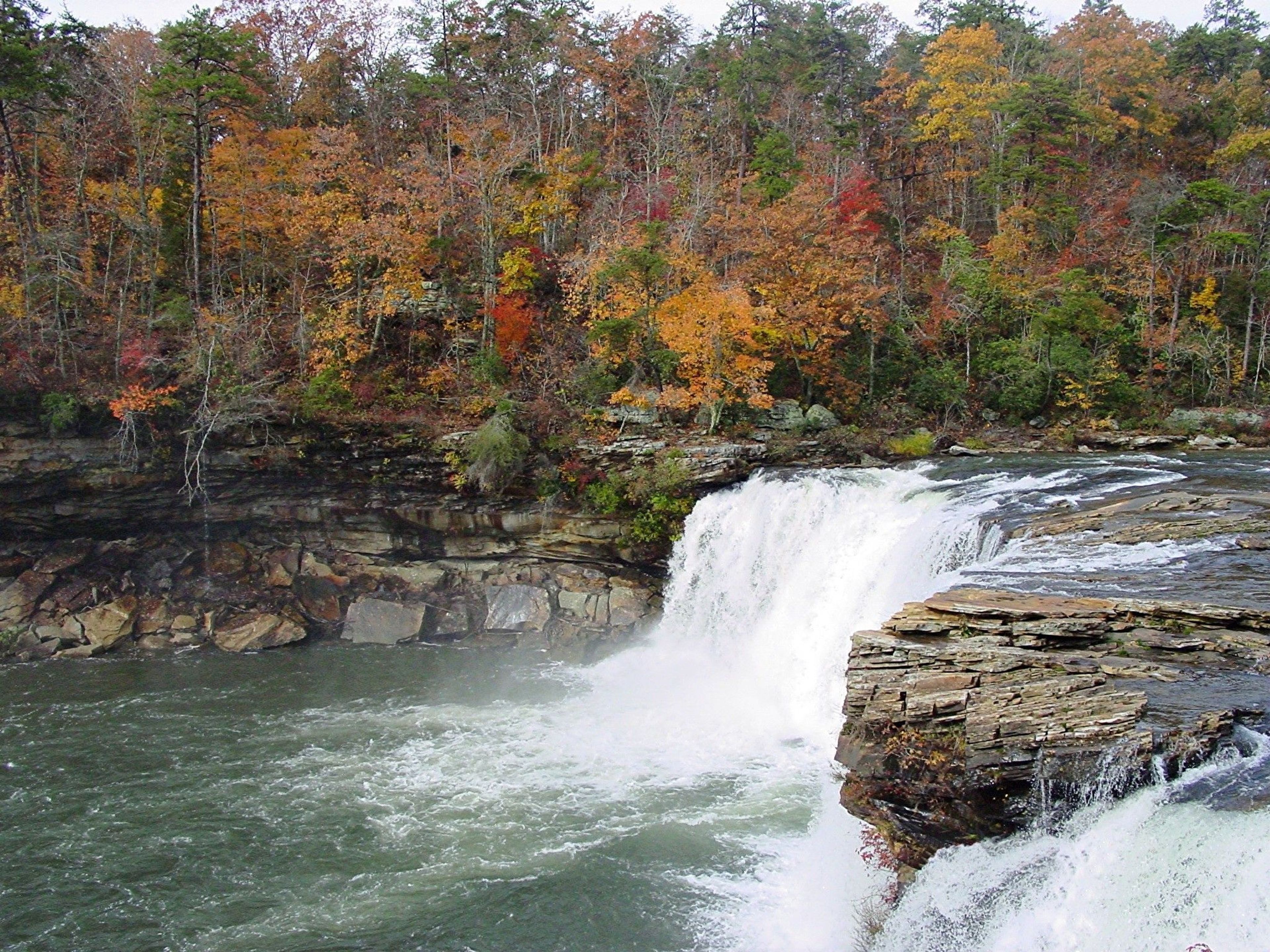 Little River Falls in the Fall