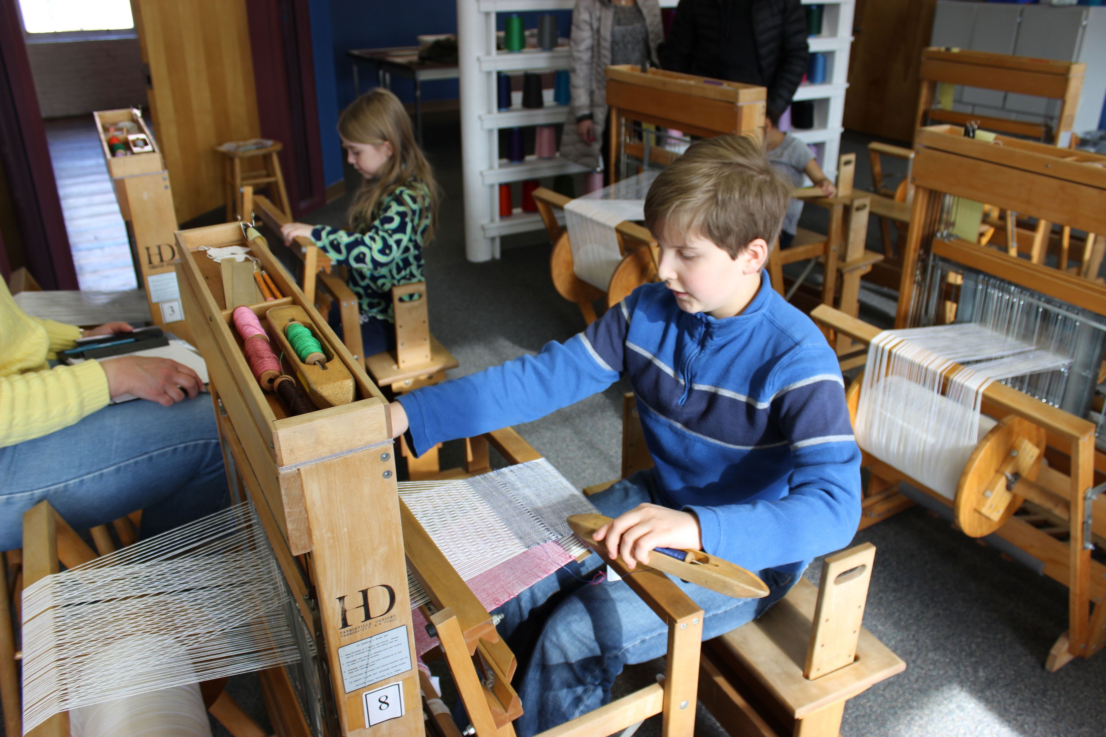 The Tsongas Industrial History Center, a partnership of Lowell National Historical Park and UMass Lowell's Graduate School of Education, offers hands-on interactive education workshops for more than 50,000 students each year.