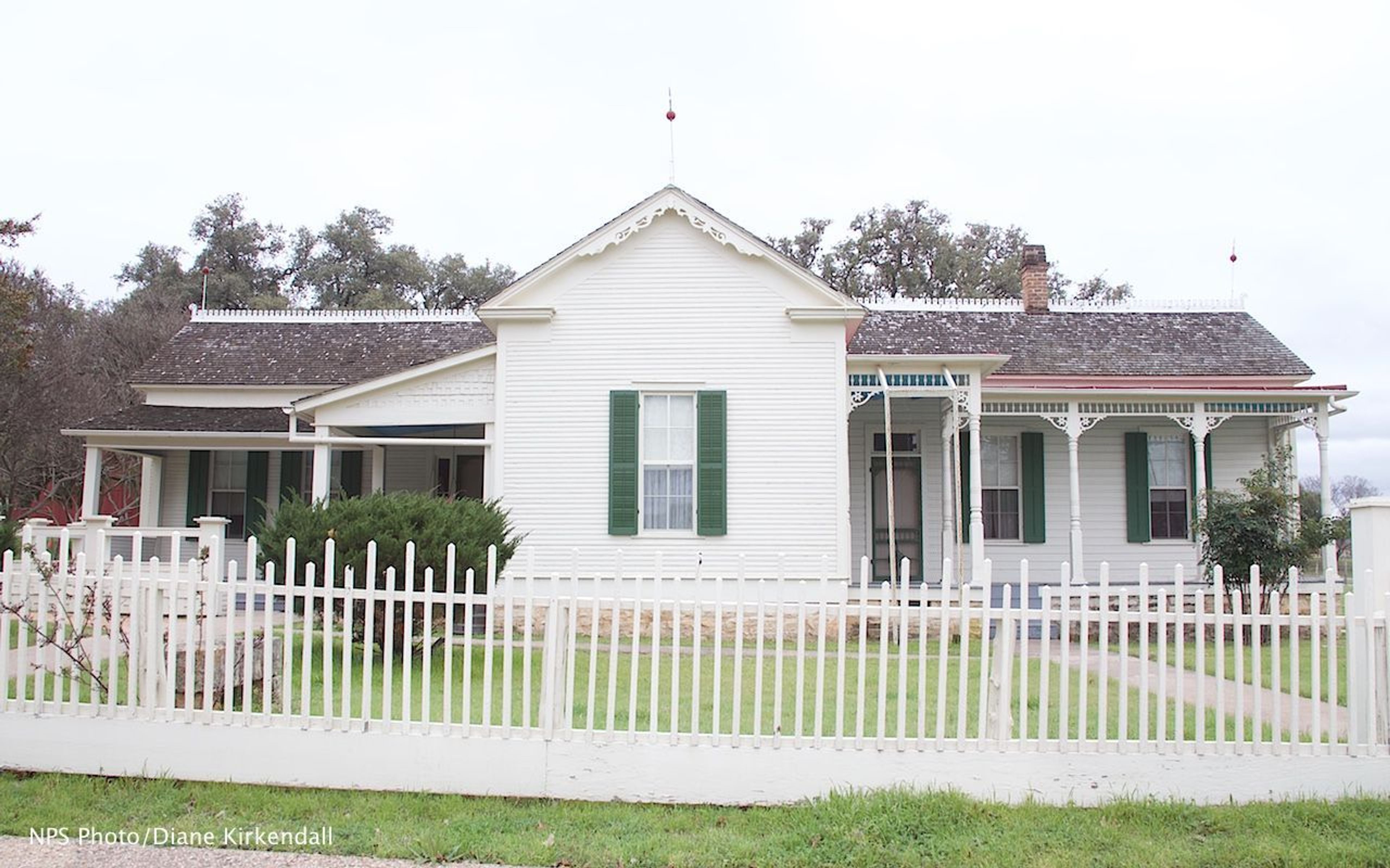 Lyndon Johnson was 5 years old when he moved to this home with his family. His childhood in a small rural town had great impact on his futur.