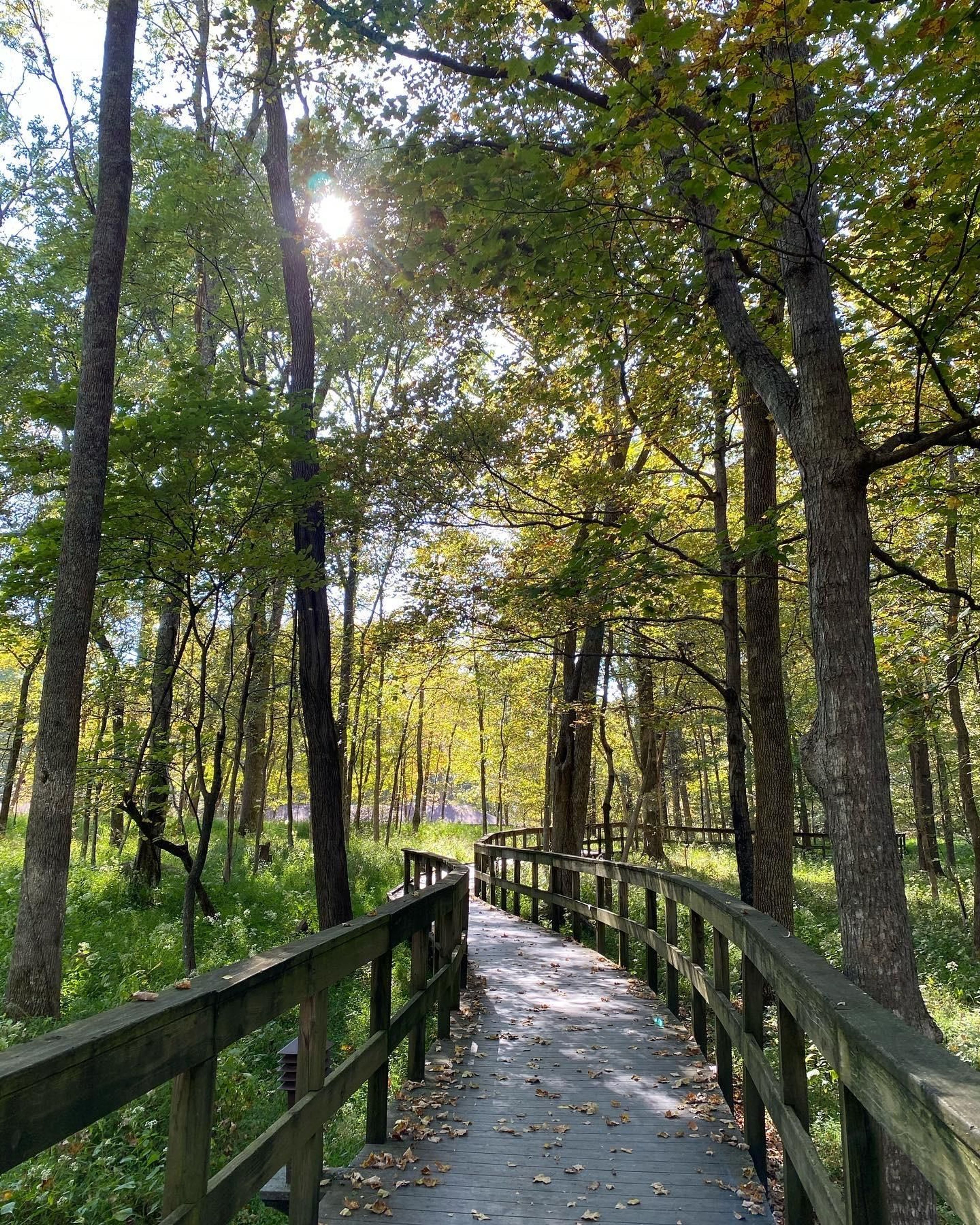 The half-mile Heritage Trail leads to panoramic views of the Green River.