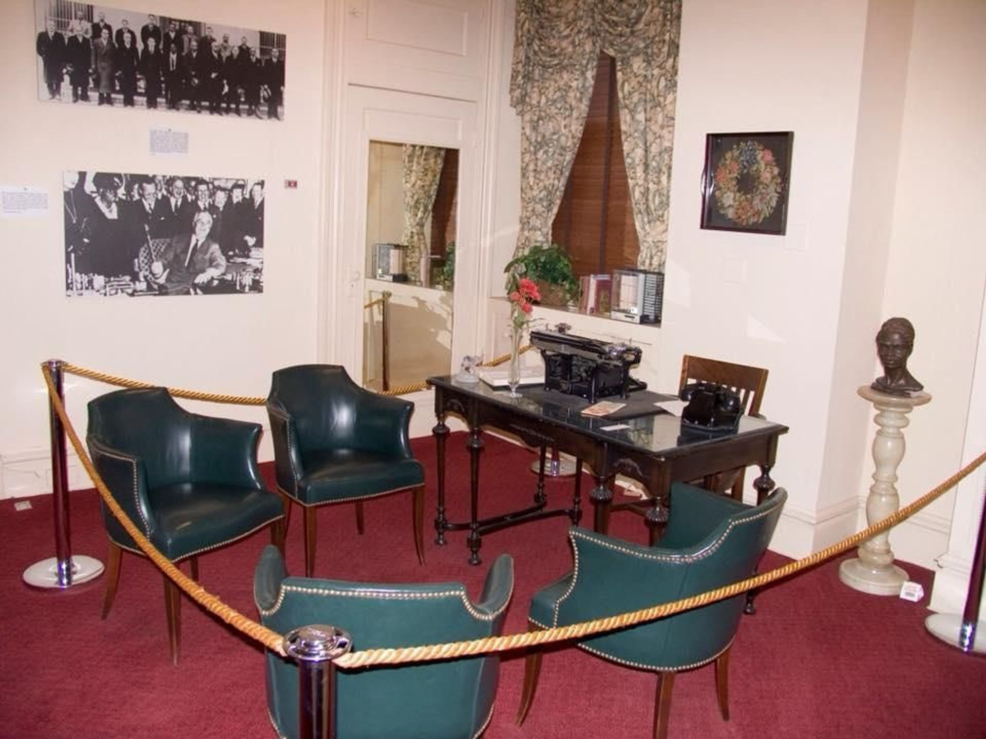 This room served as the NCNW President's Office where meetings were held and business was conducted.