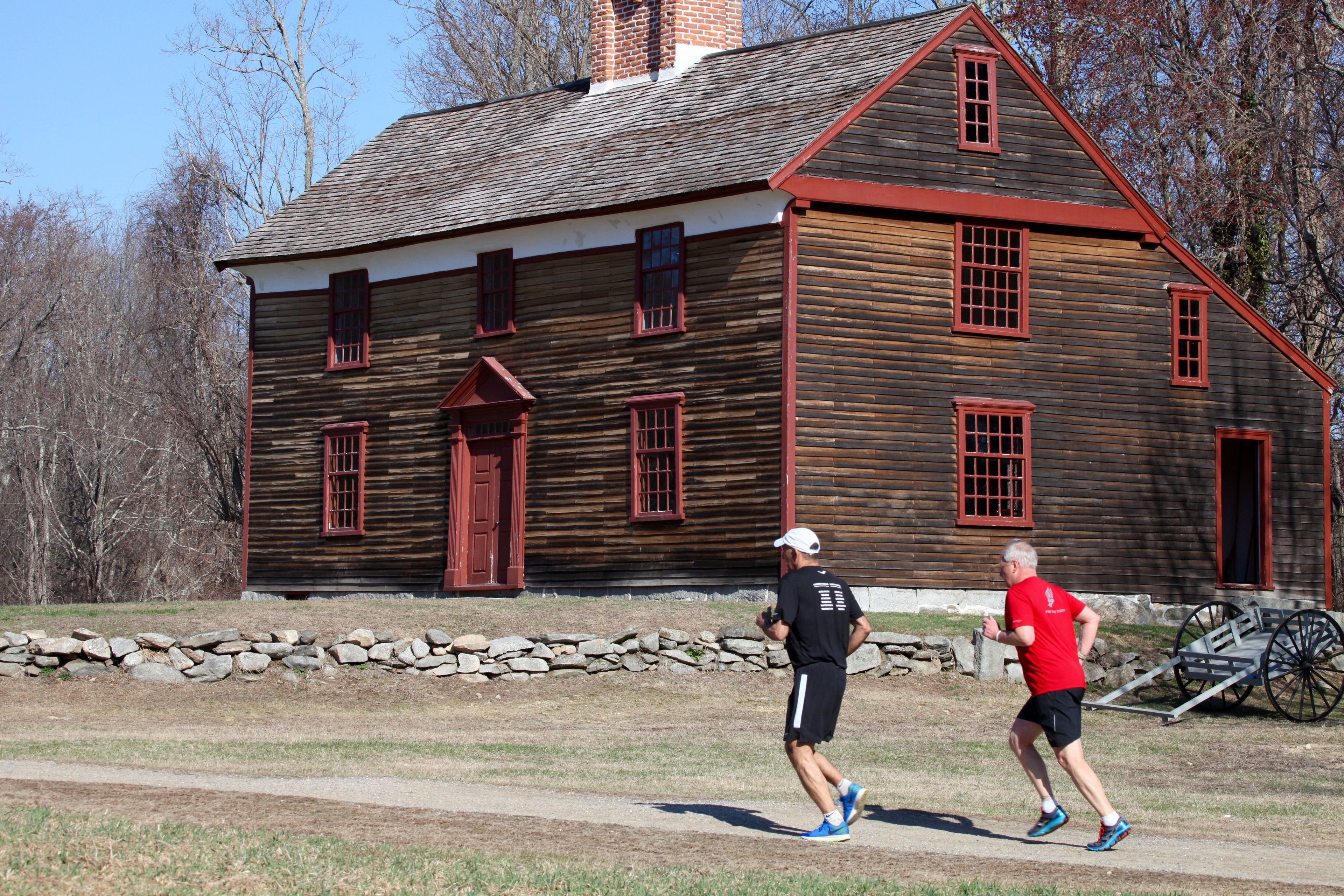 The Smith House is a witness to the days events of April 19, 1775.