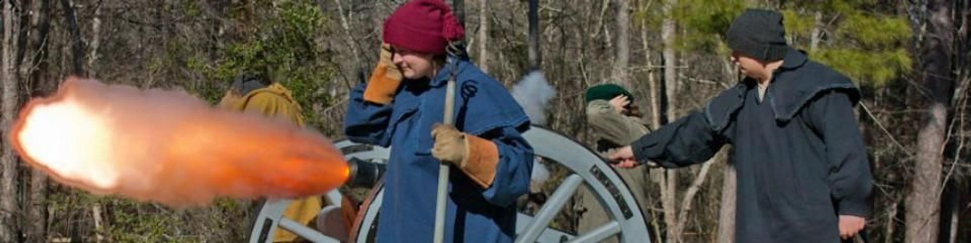 Artillery Demonstration at Moore's Creek.