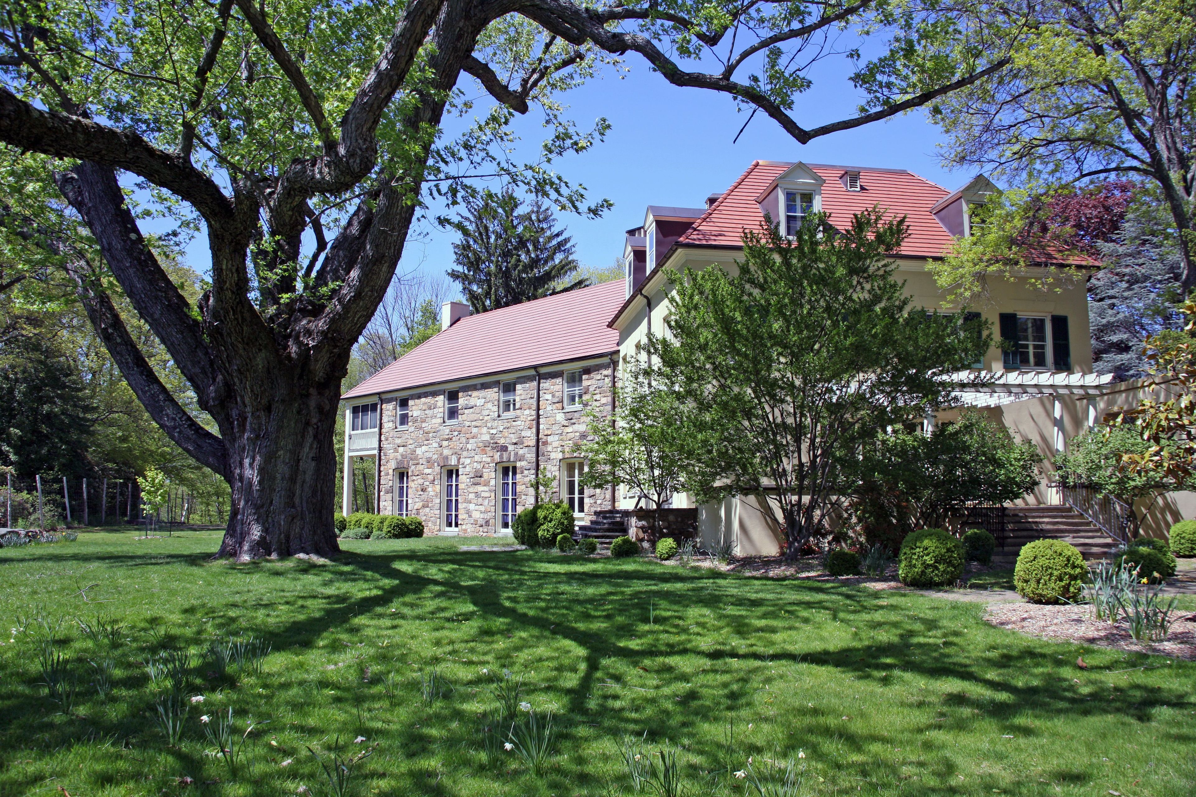 The Cross Estate property was the site of the New Jersey Brigade winter encampement in 1779-1780. Today the encampment site is preserved while the estate is host to several beautiful gardens.