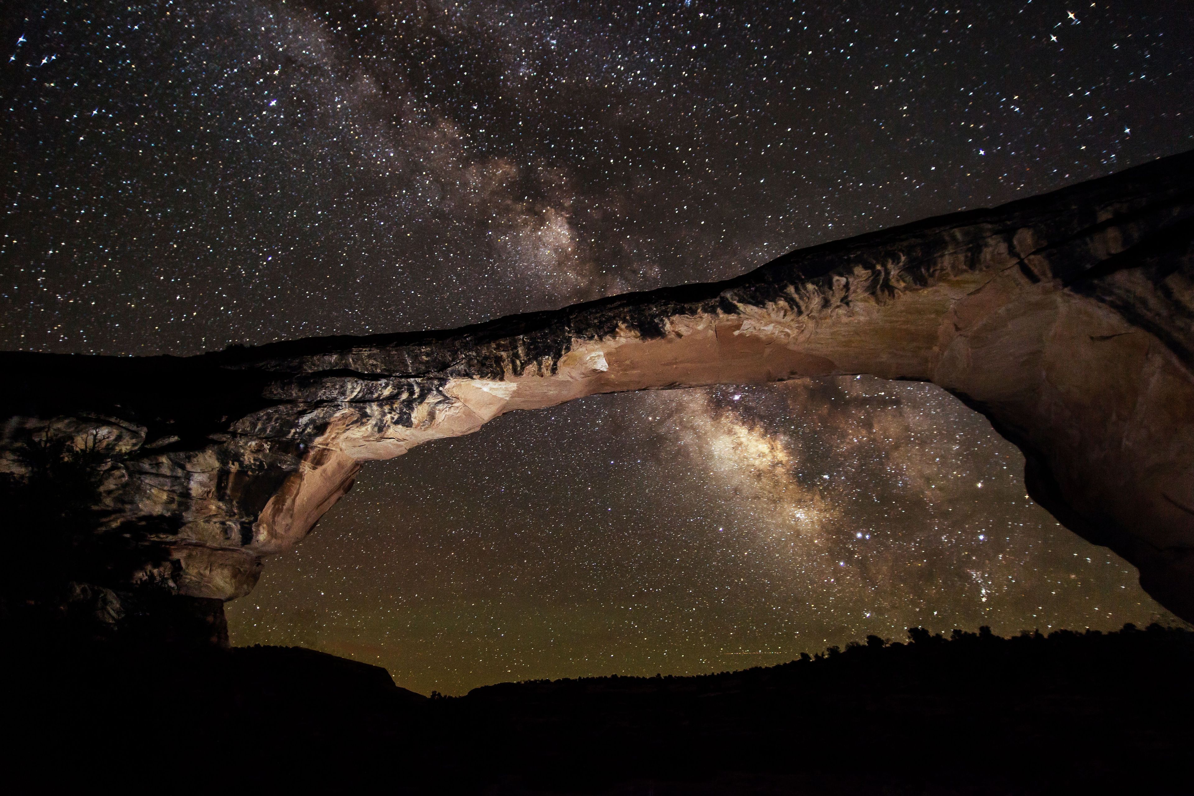 Natural Bridges National Monument was designated the world's first International Dark Sky Park in 2007