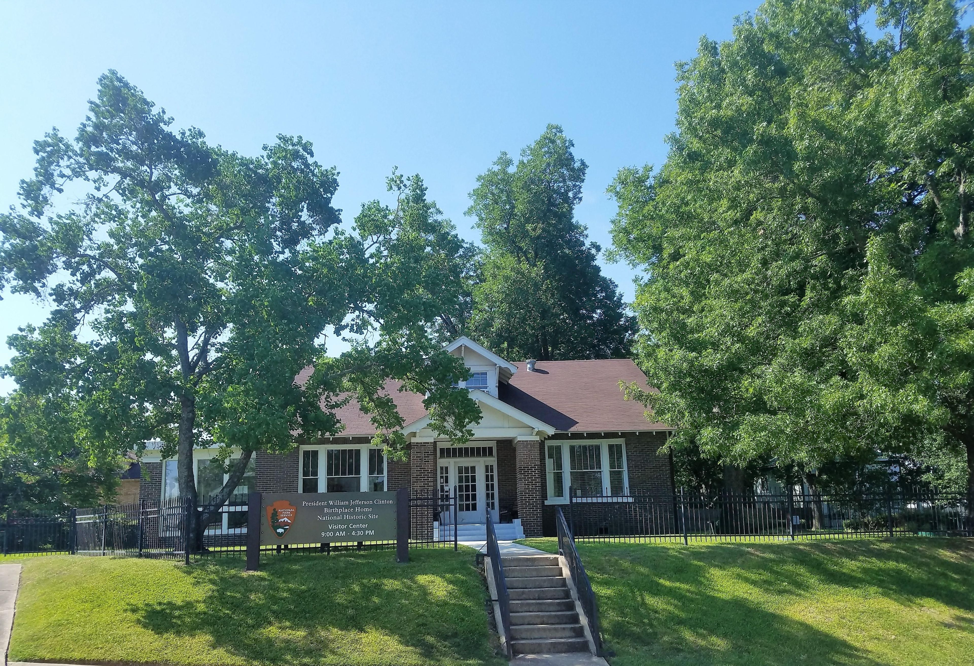 Exterior of Visitor Center from Hervey Street