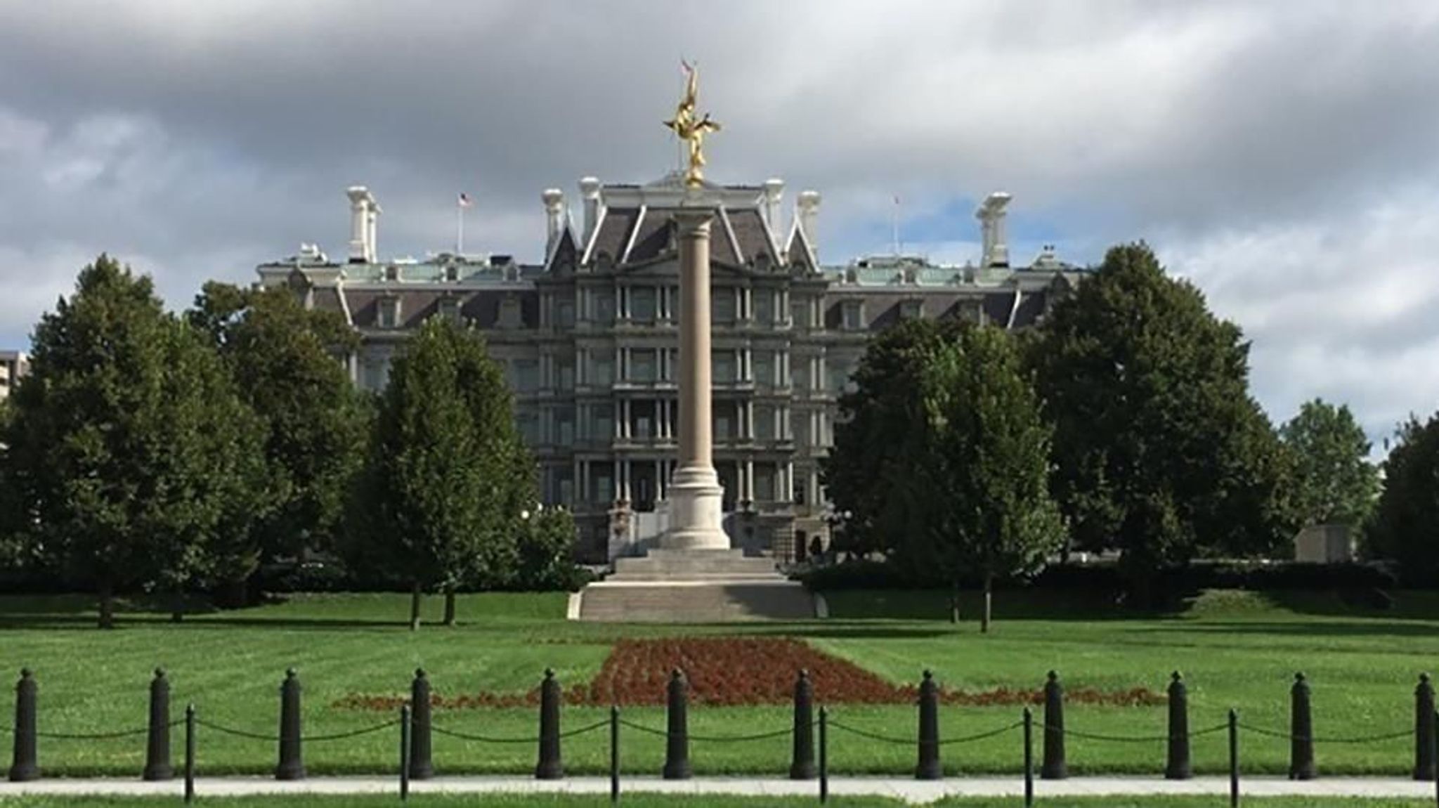 The First Division Monument is one of several military and other monuments in President's Park.