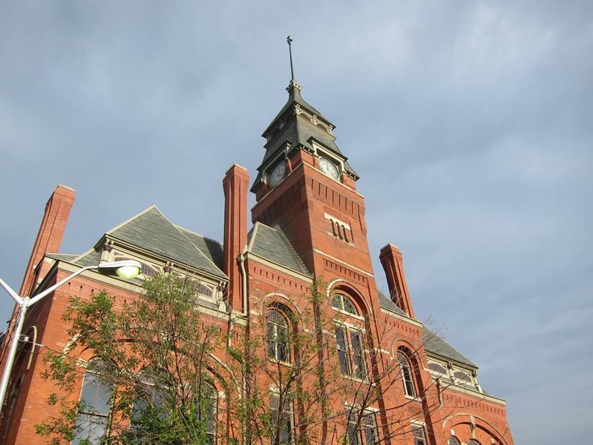 Built in 1880 for the rail car construction factory and executive offices of Pullman's Palace Car Company, this building complex was one of the most beautiful industrial landscapes in America.