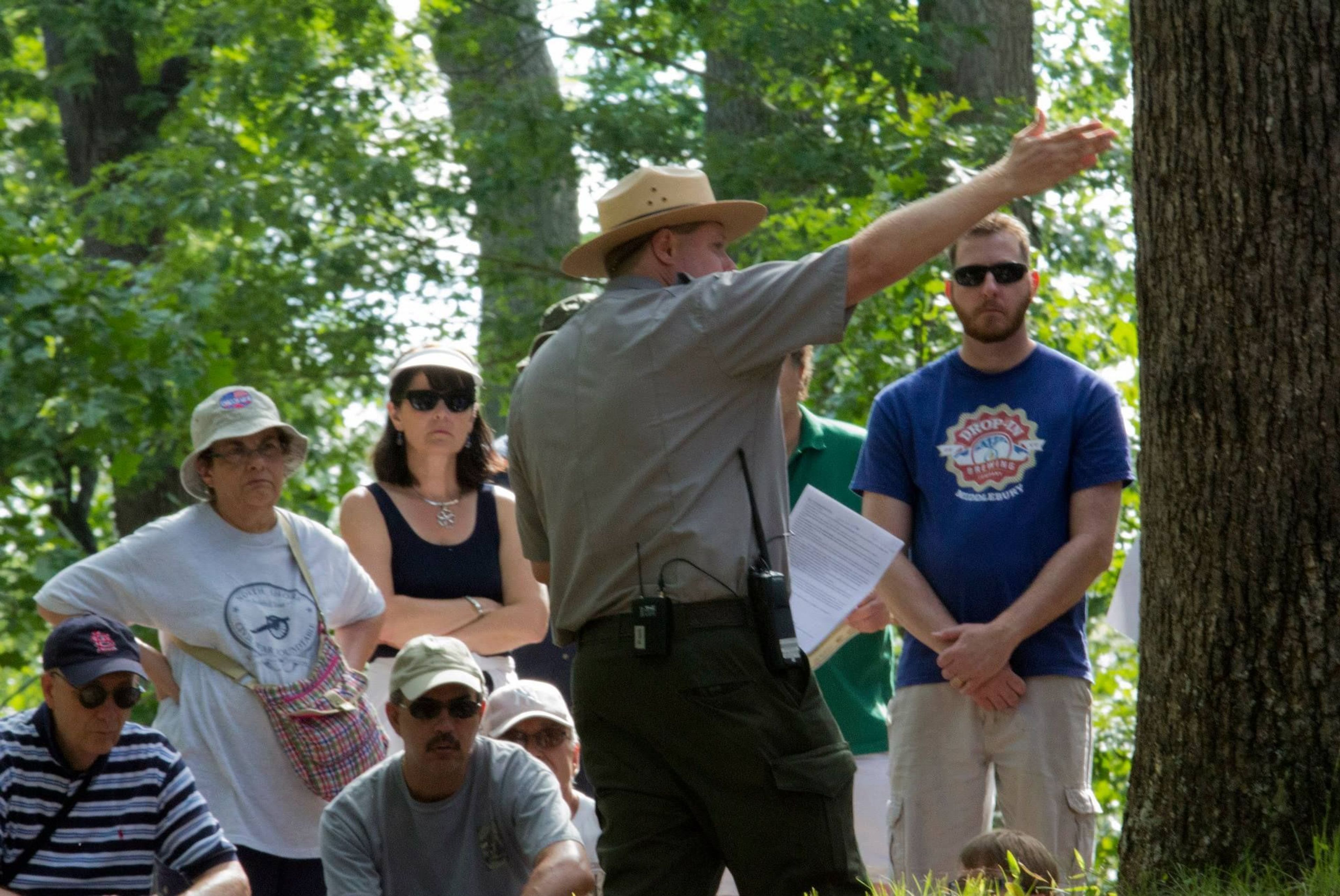 The park offers tours during the summer and throughout the year.