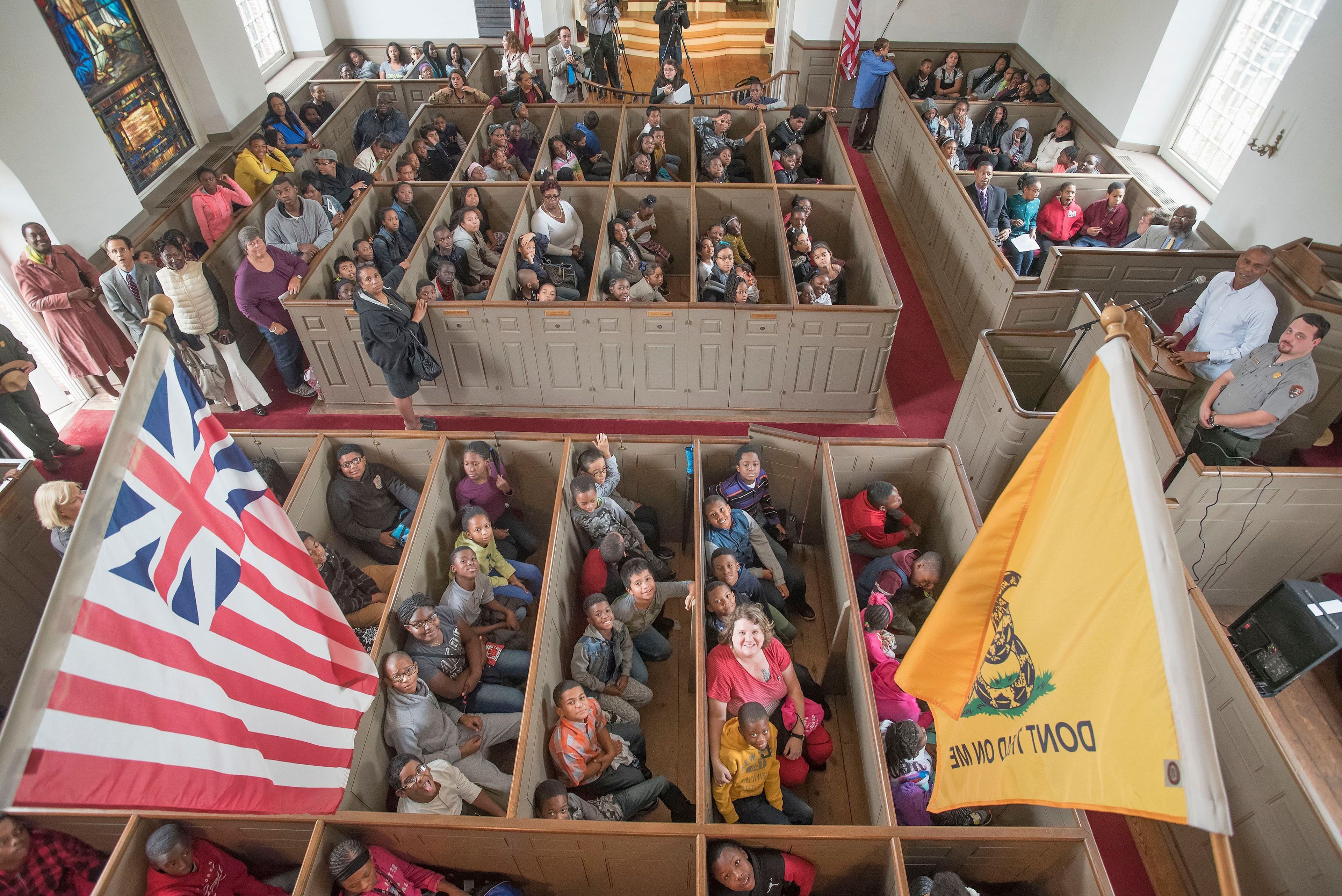 In 2015, local students visited the site to honor Rebecca and Benjamin Turner, two former members of Saint Paul's Church. Local schools have been named after the couple.