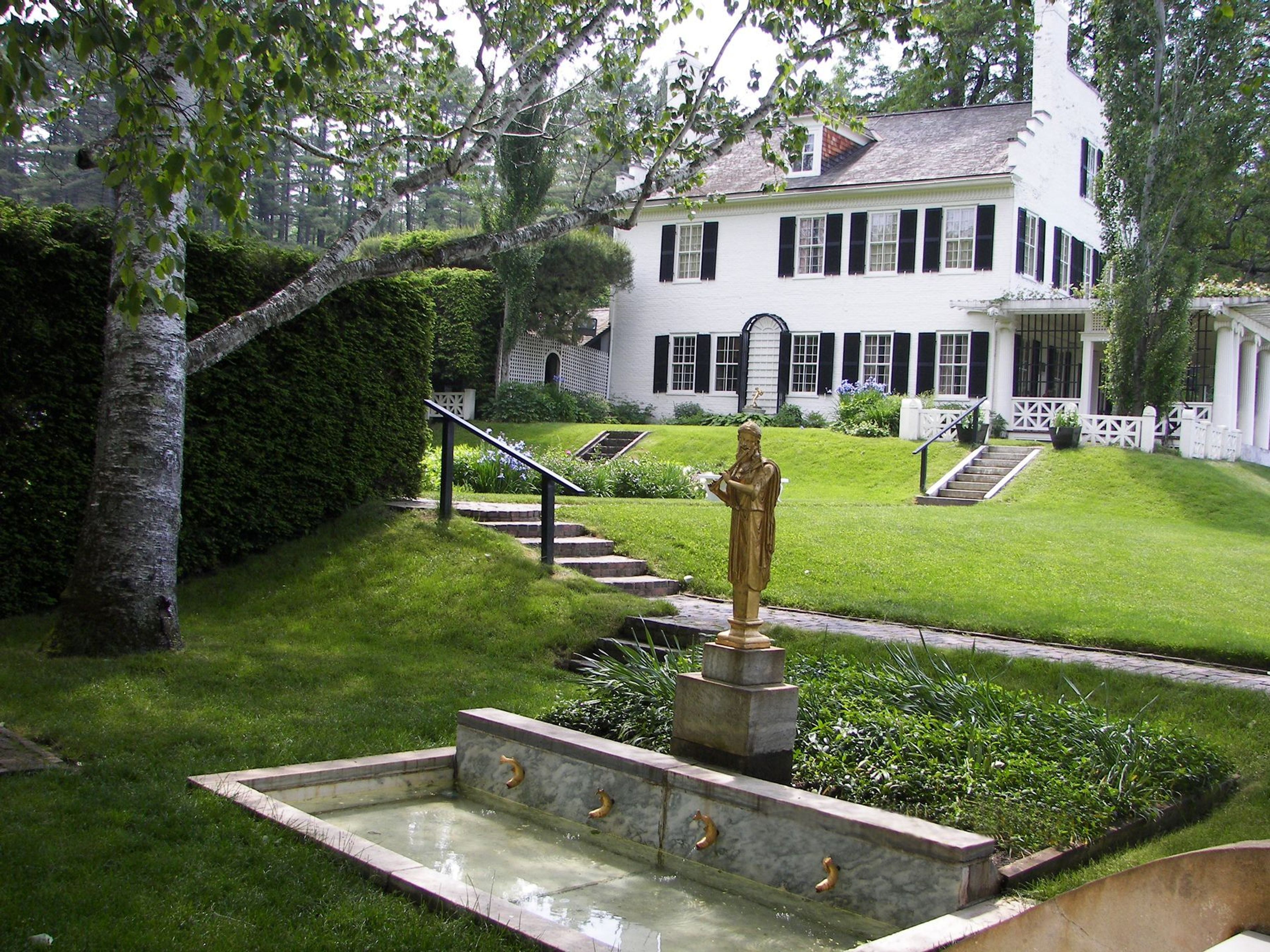 Built in 1817, Saint-Gaudens came here in 1885. He named it Aspet after the birthplace of his father in France.