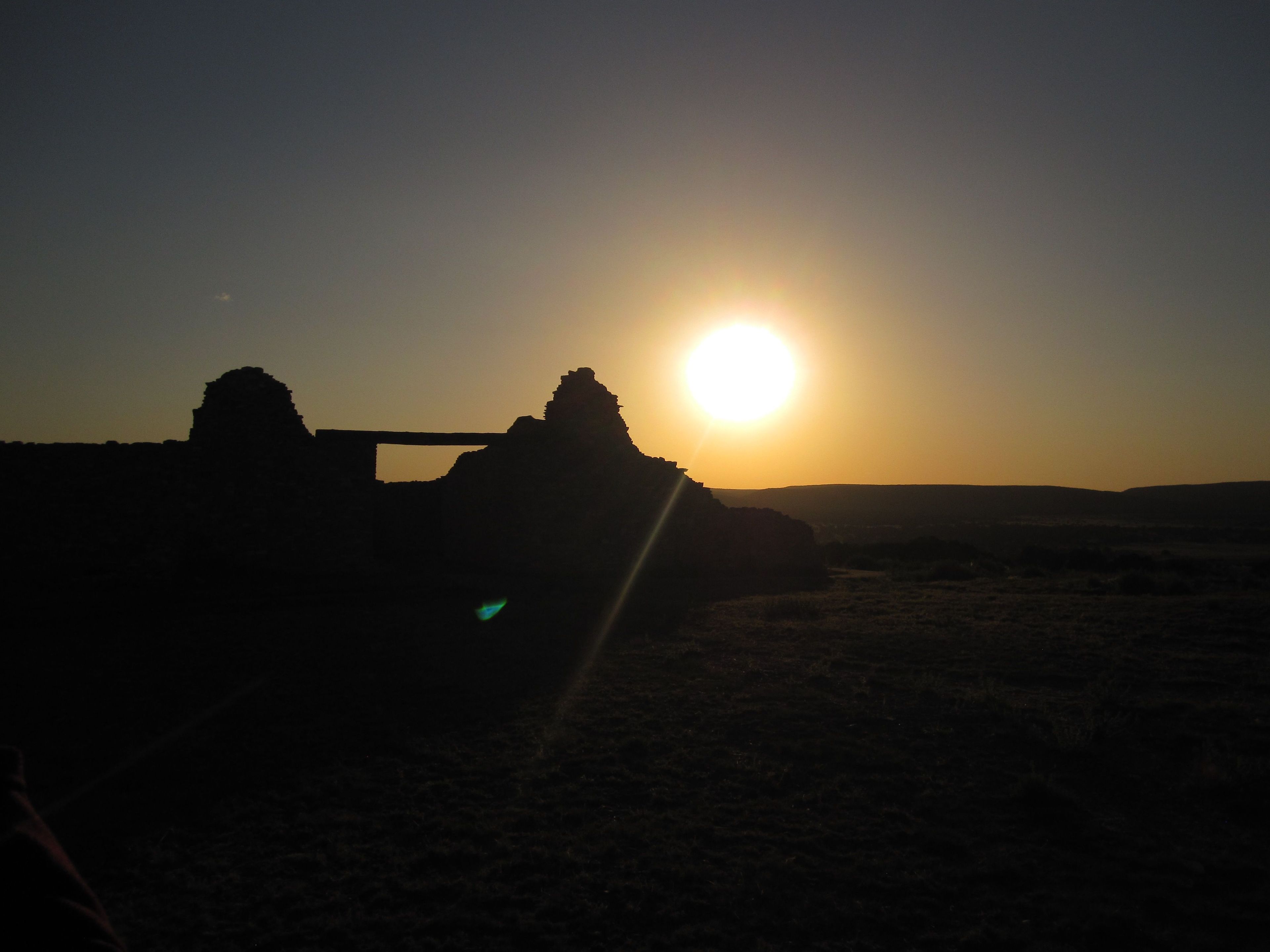 An annular eclipse was visible from Gran Quivira in 2012. A special program allowed visitors to experience this amazing celestial event.