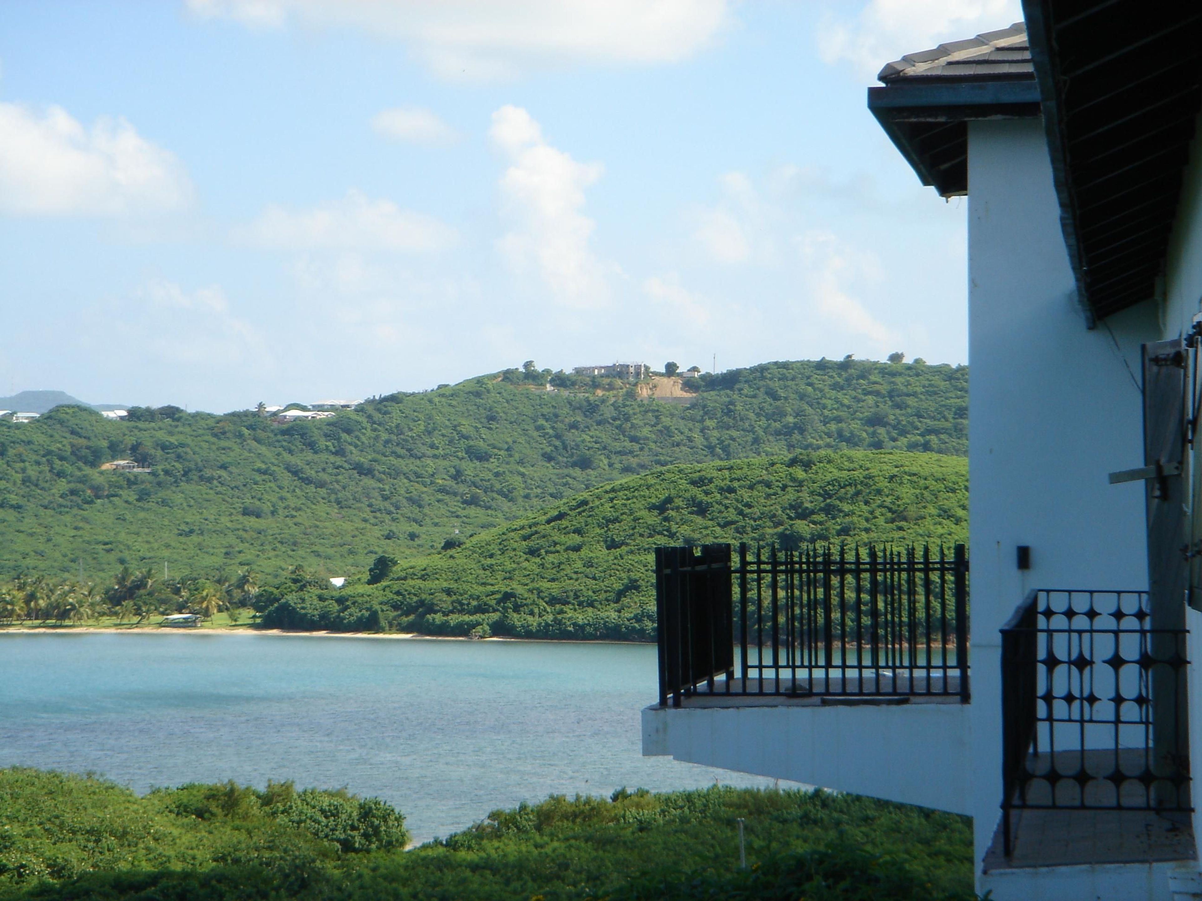 Many visitors visit the Visitor Contact Station and view Salt River Bay from this scenic vista.