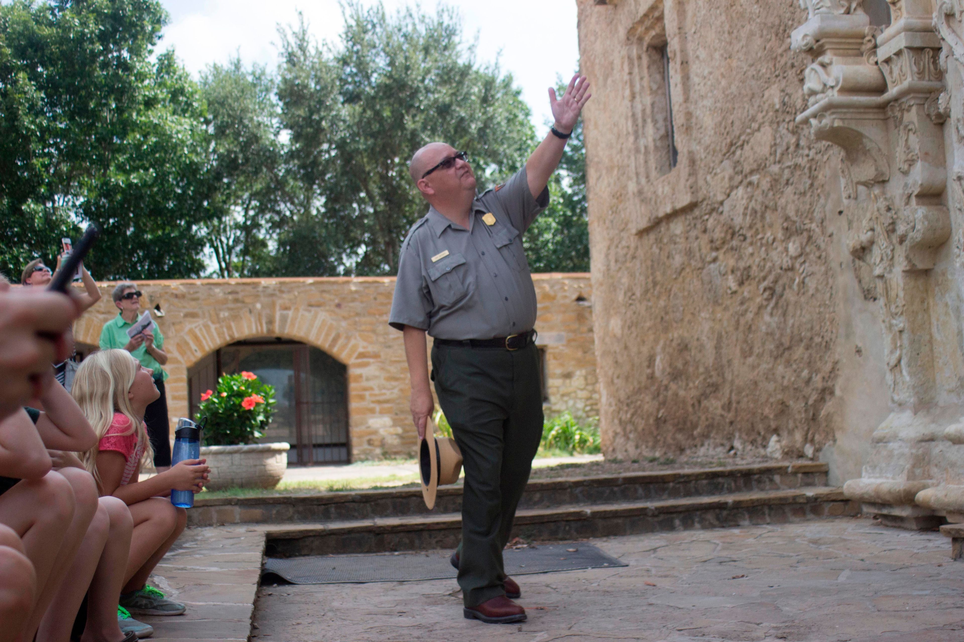 Catch a tour at Mission San José at 10:00, 11:00, 1:00 and 3:00 daily.