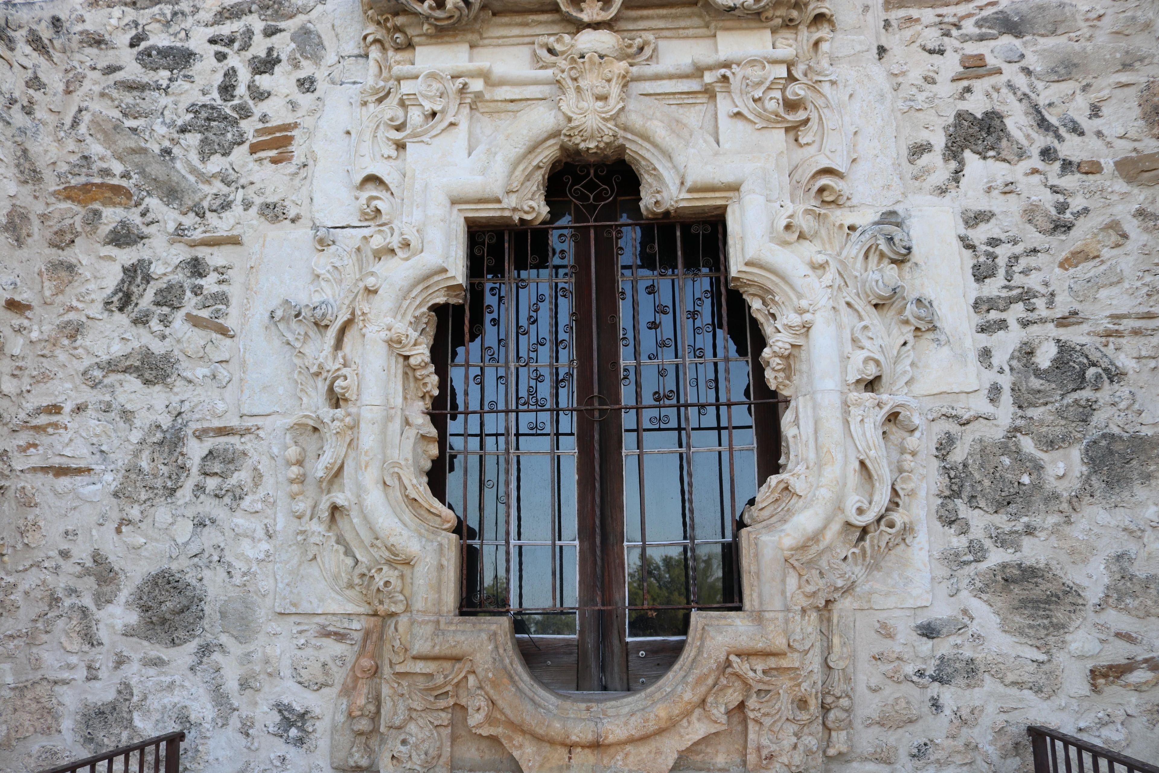 The Rose Window is a famous feature of Mission San Jose.