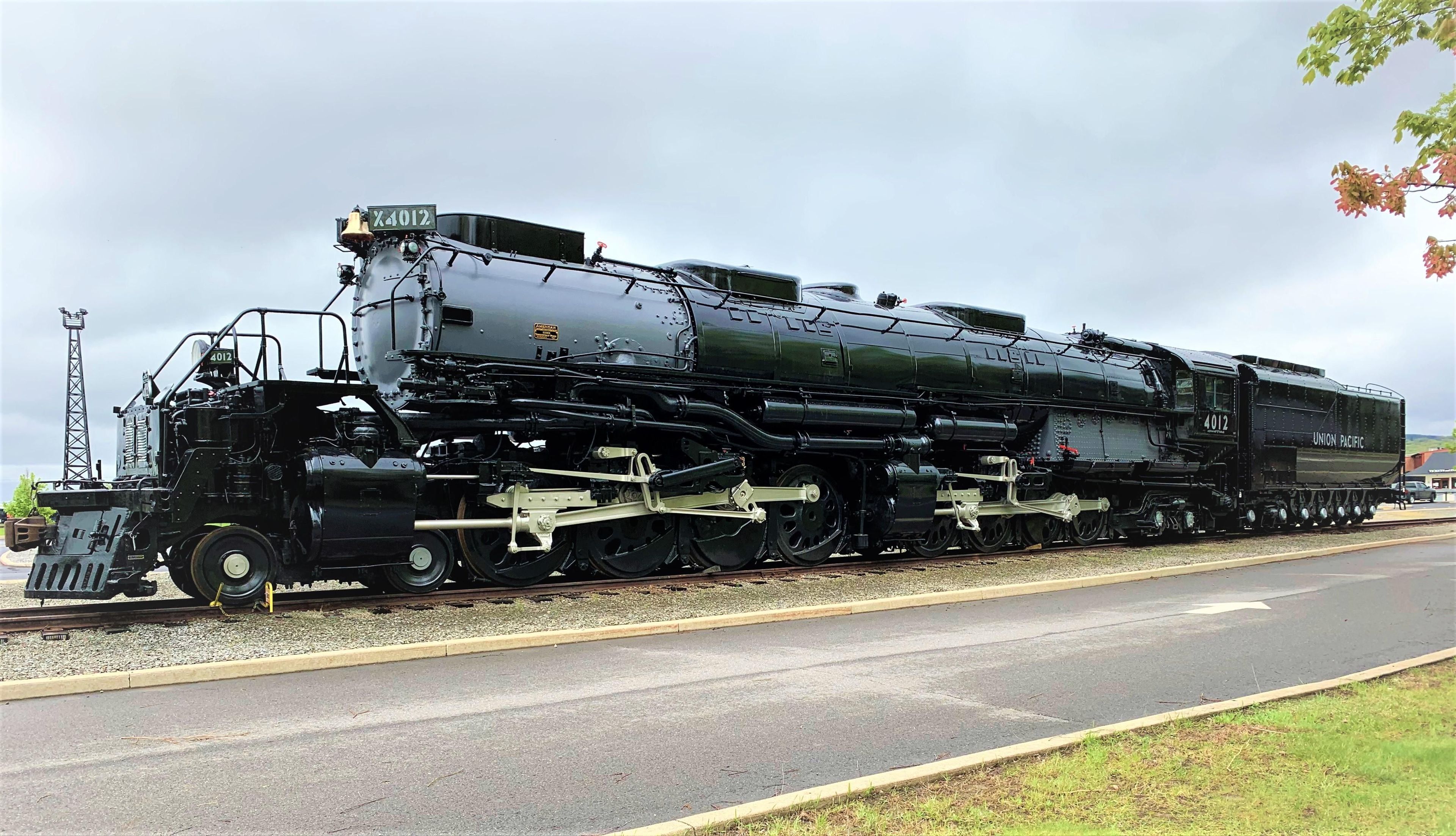 Union Pacific "Big Boy" No. 4012 has returned to permanent exhibition