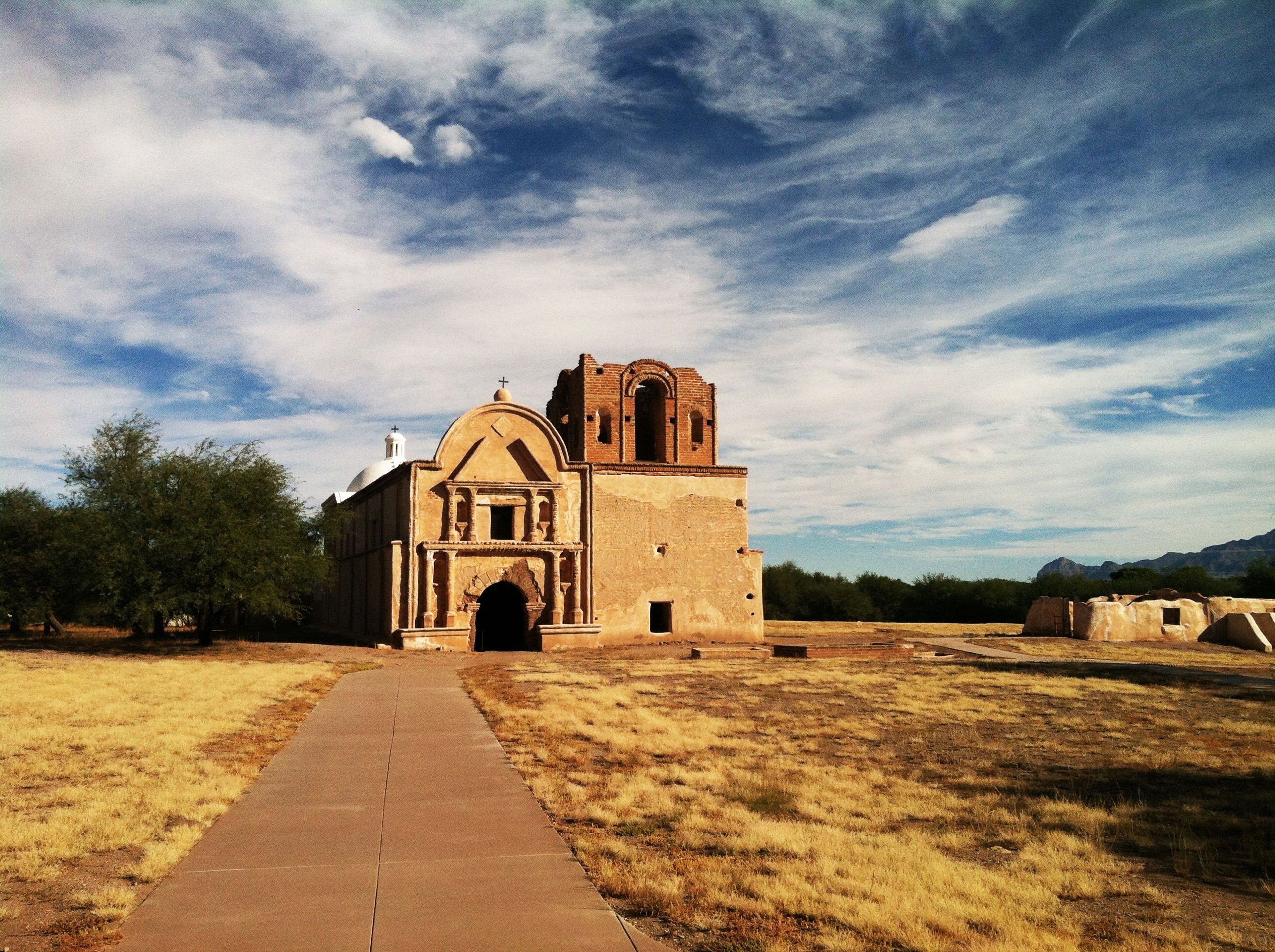 Modern facilities like paved sidewalks and restrooms complement a visit to this site's rich history.